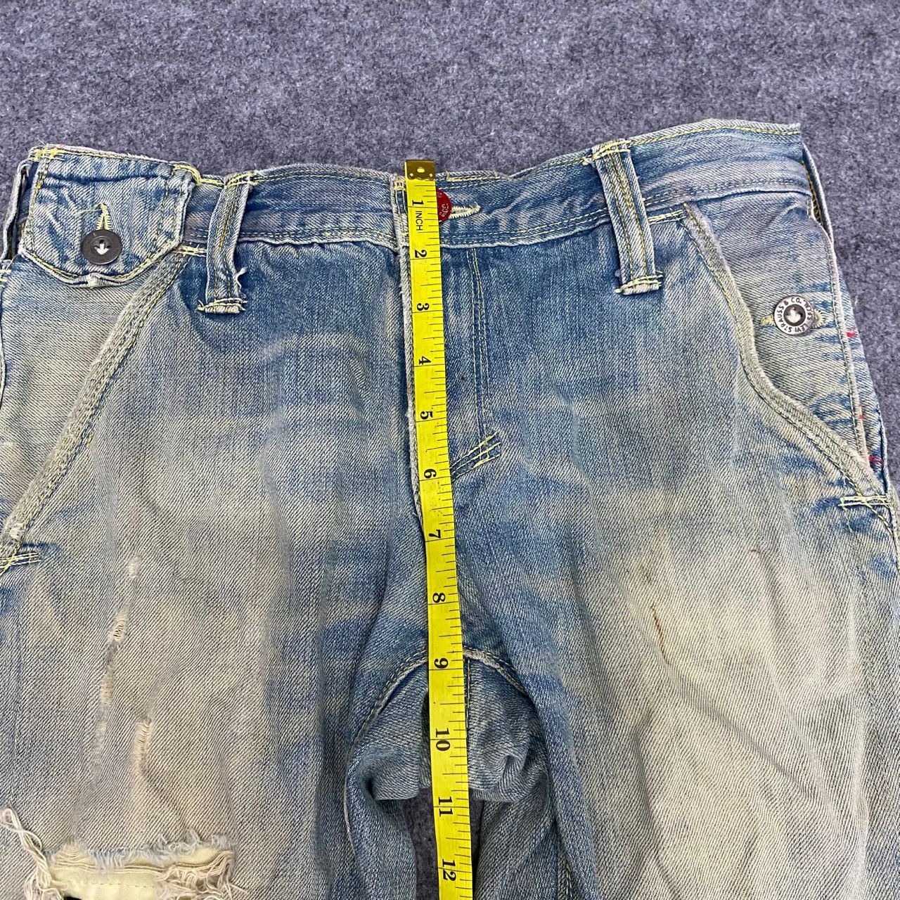 Japanese Brand 💥Best Offer💥Vintage Levis Carpenter Distressed Denim Size US 30 / EU 46 - 6 Thumbnail