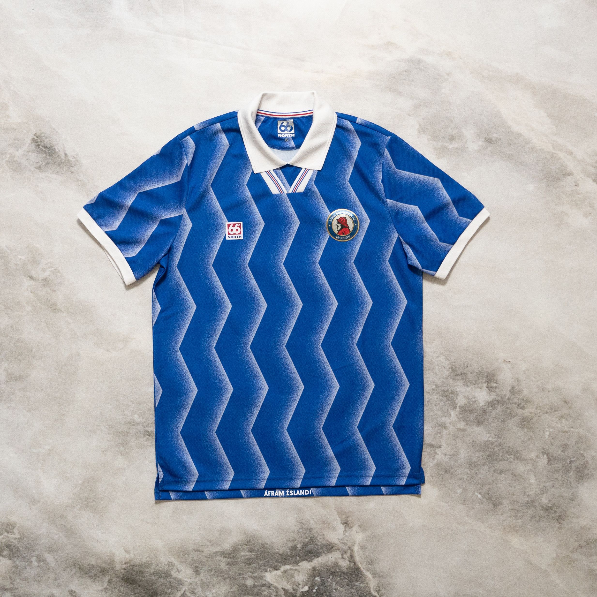 66 North 66 Degrees North Iceland Valtran Soccer Jersey World Cup S Size US S / EU 44-46 / 1 - 1 Thumbnail