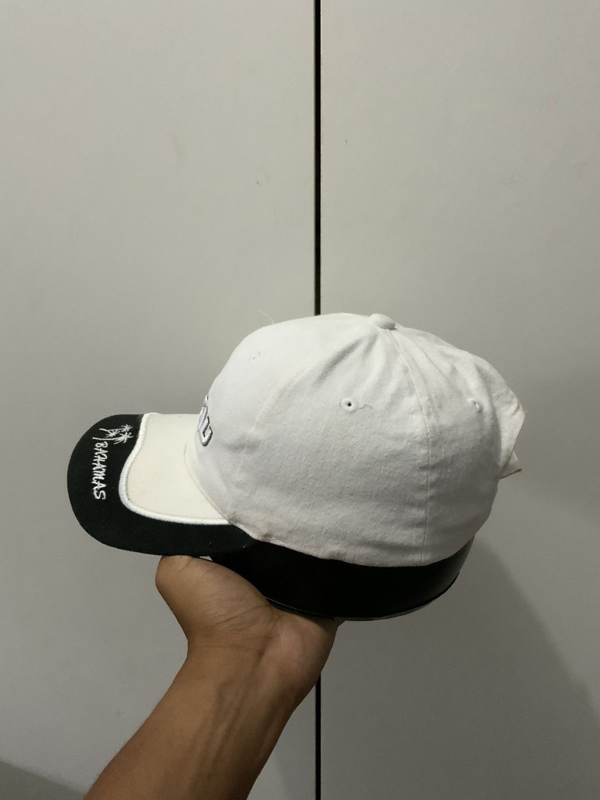 Hat Club Nassau Bahamas White Hat Size ONE SIZE - 2 Thumbnail