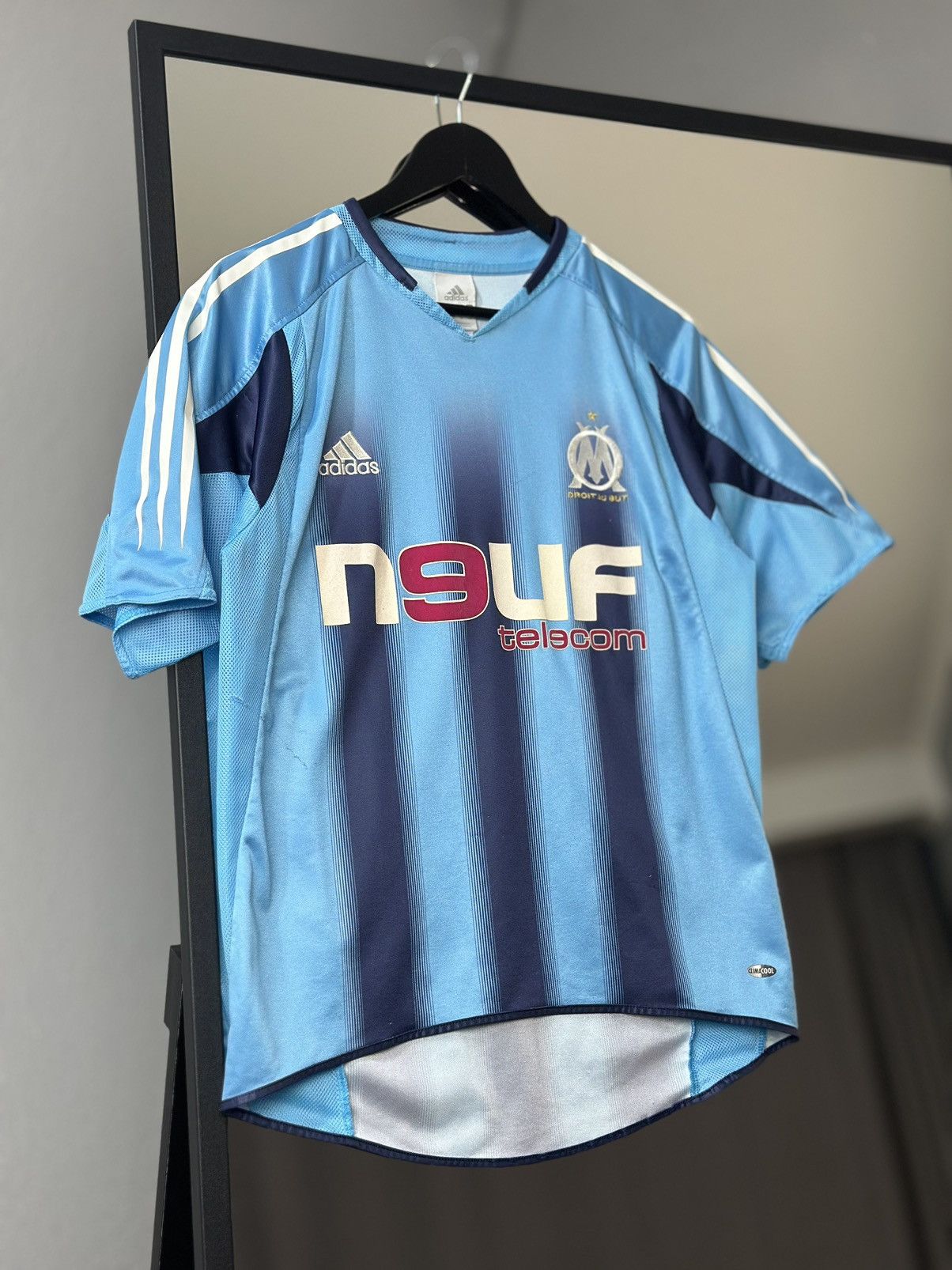 Adidas ADIDAS OLYMPIQUE MARSEILLE 2004/05 AWAY JERSEY MARSYLIA Size US M / EU 48-50 / 2 - 2 Thumbnail