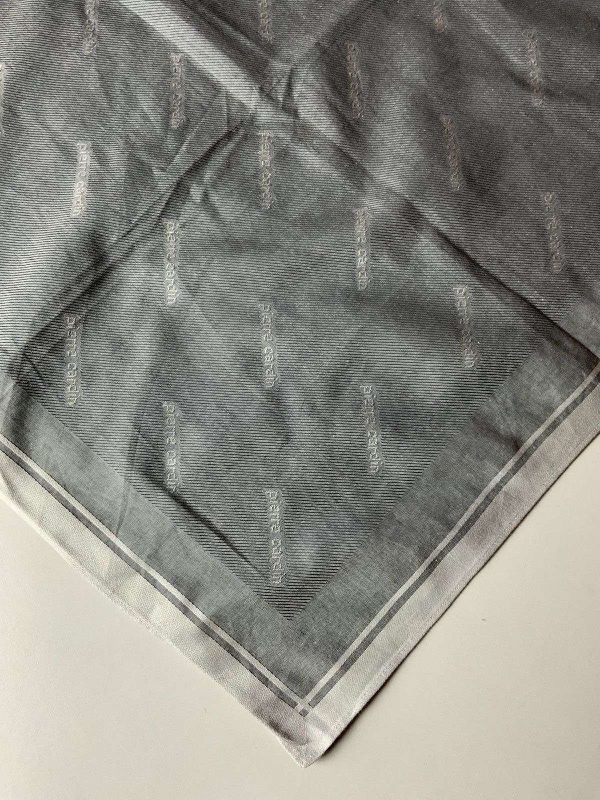Pierre Cardin Pierre Cardin Monogram Bandana Handkerchief Size ONE SIZE - 8 Thumbnail