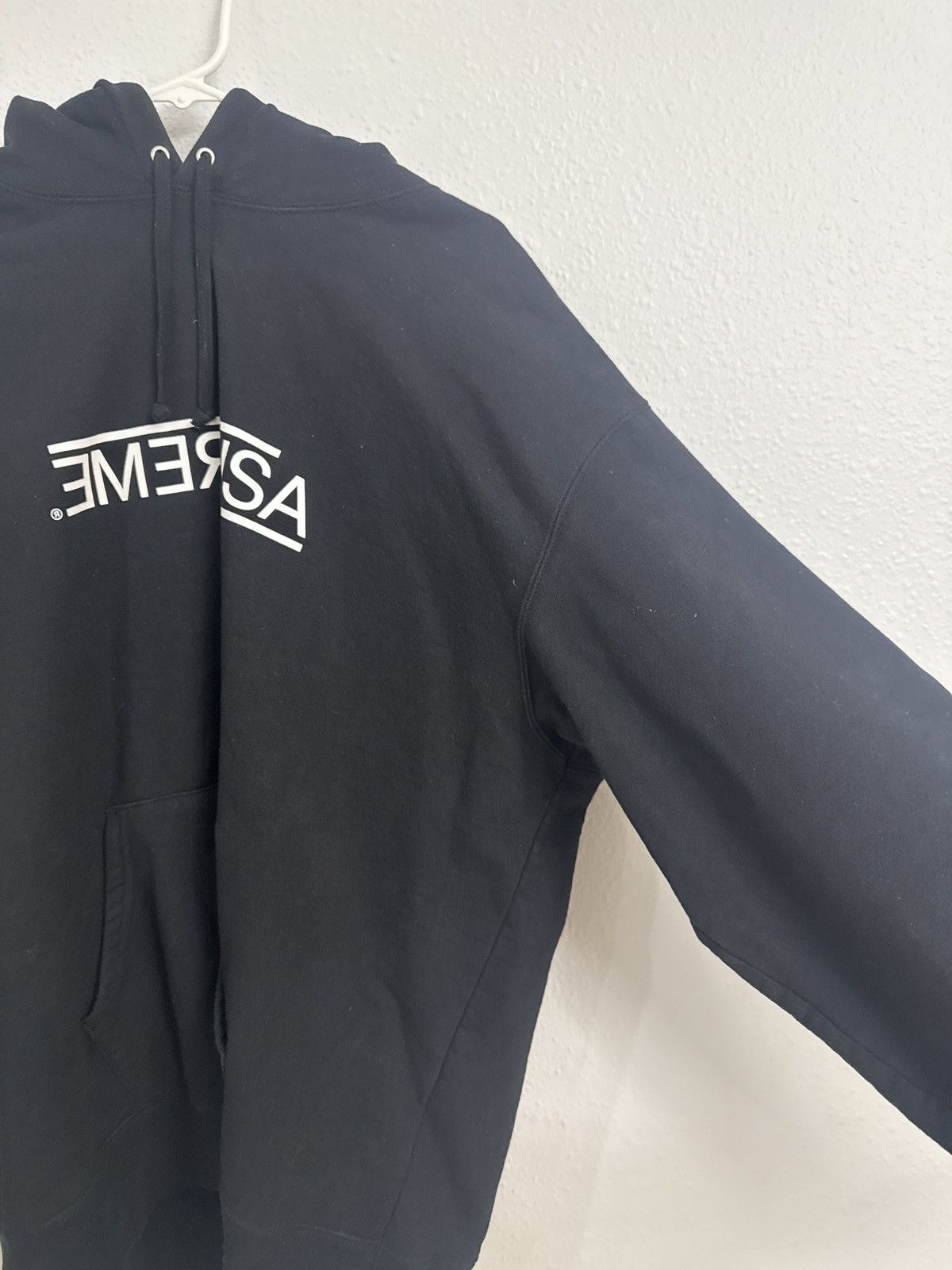 Supreme Supreme USA Hooded Sweatshirt Black XL Size US XL / EU 56 / 4 - 4 Thumbnail