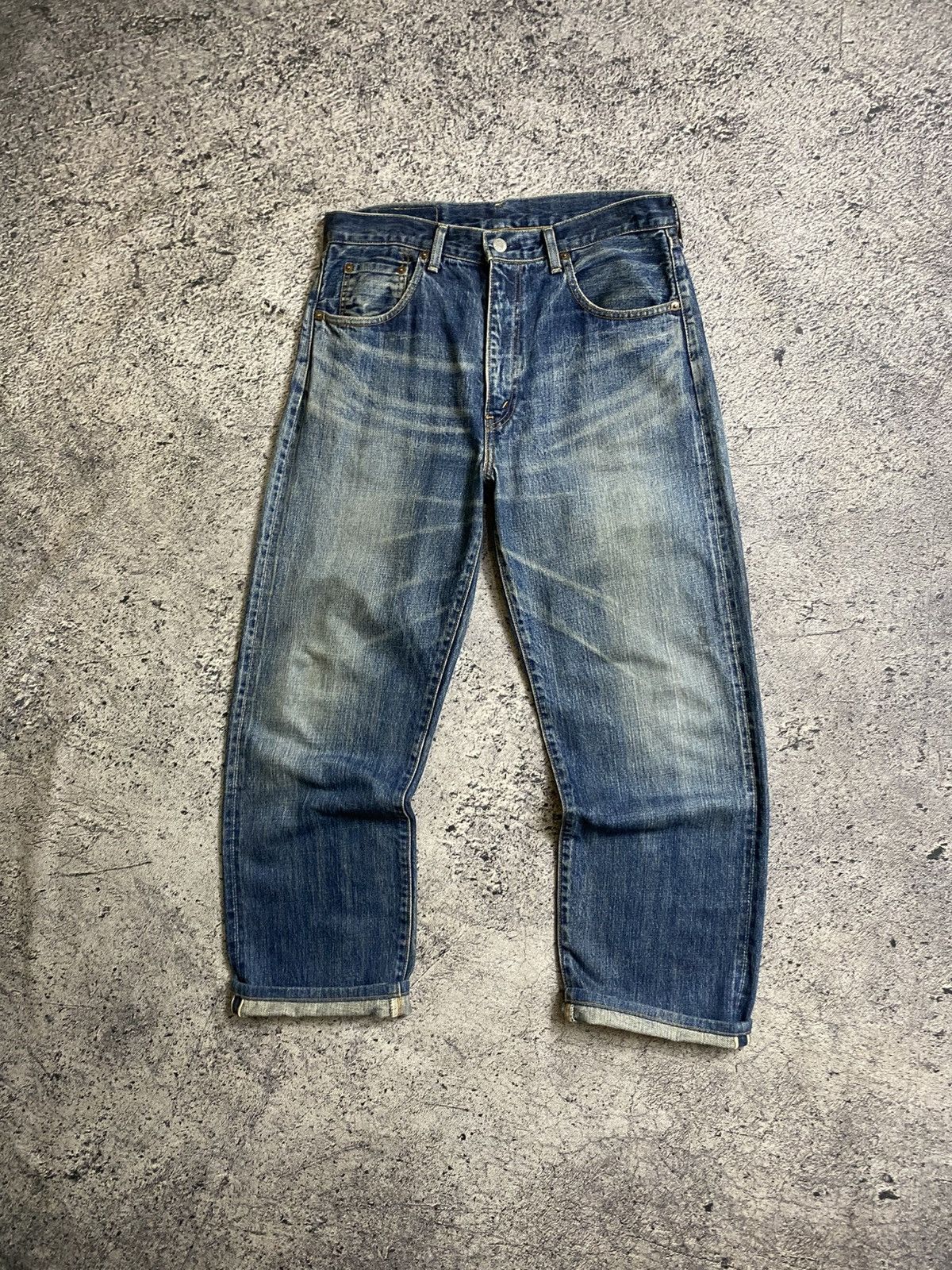 Levi's Vintage Clothing LEVIS 502 BIG E SELVEDGE DENIM Size US 31 - 1 Thumbnail