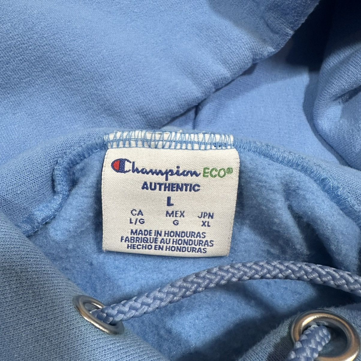 Champion Champion x Urban Outfitters Sky Blue Hoodie Limited Edition Size US L / EU 52-54 / 3 - 3 Thumbnail