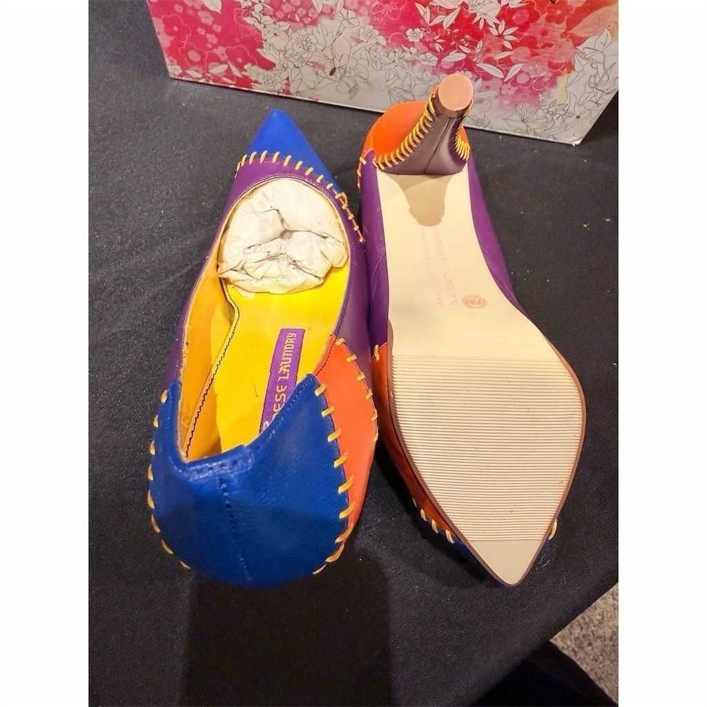Chinese Laundry Chinese Laundry Real Patchwork Pumps NIB Vintage 1990’s Size US 7.5 / IT 37.5 - 4 Thumbnail