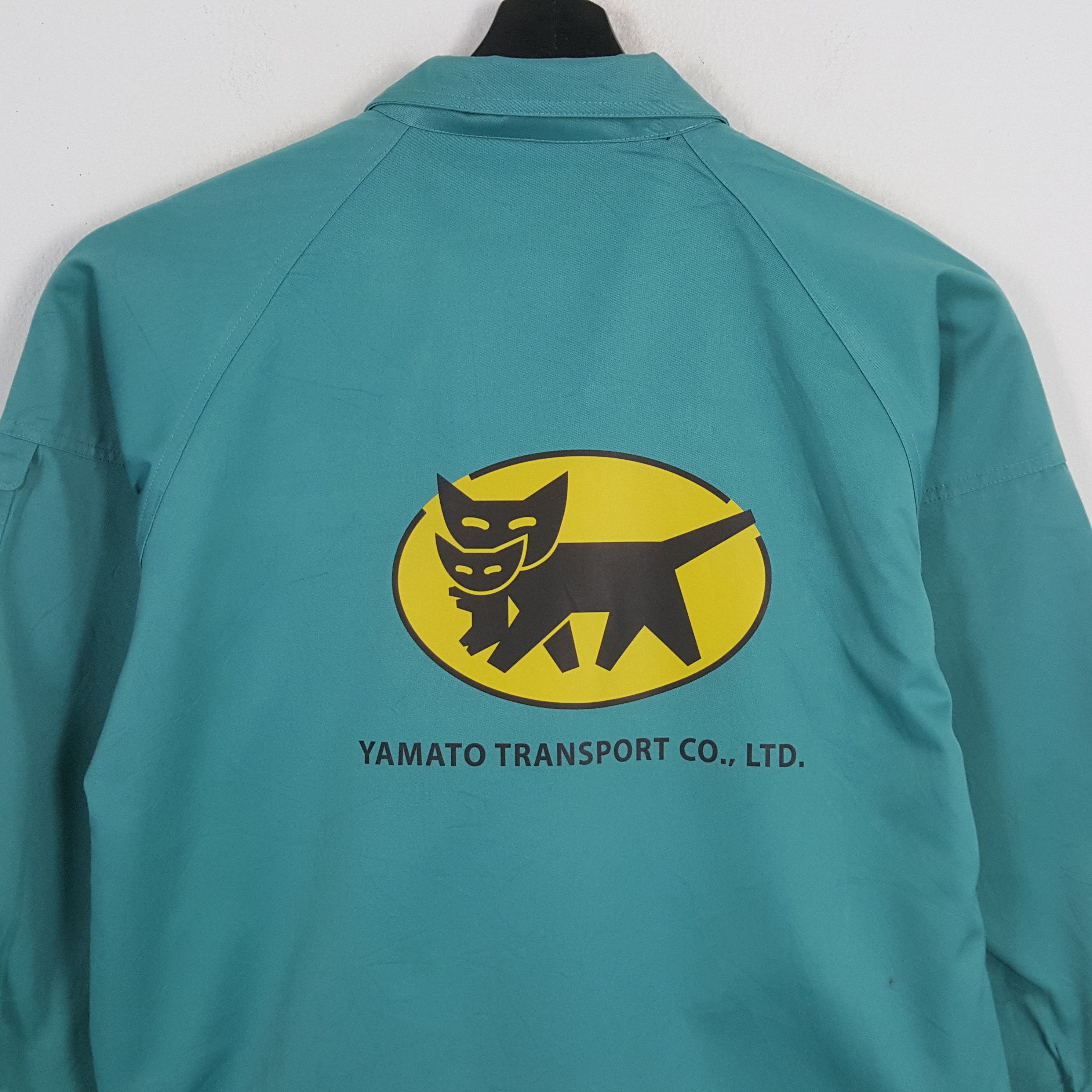 Japanese Brand × Vintage YAMATO TRANSPORT Japanese Brand Workwear Custom Jacket Size US L / EU 52-54 / 3 - 2 Thumbnail