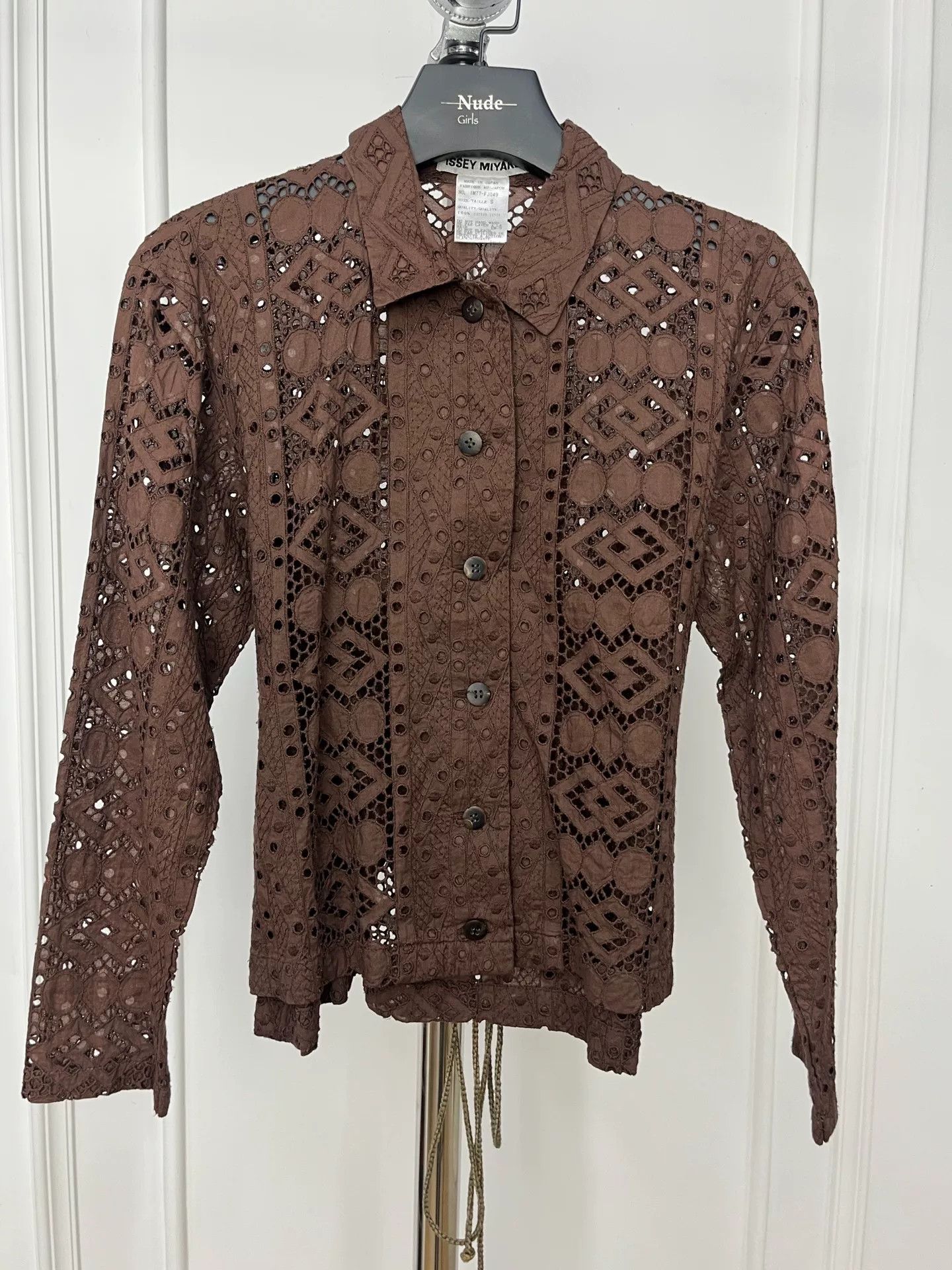Issey Miyake Issey Miyake Hollow Knit Shirt Size M / US 6-8 / IT 42-44 - 1 Thumbnail