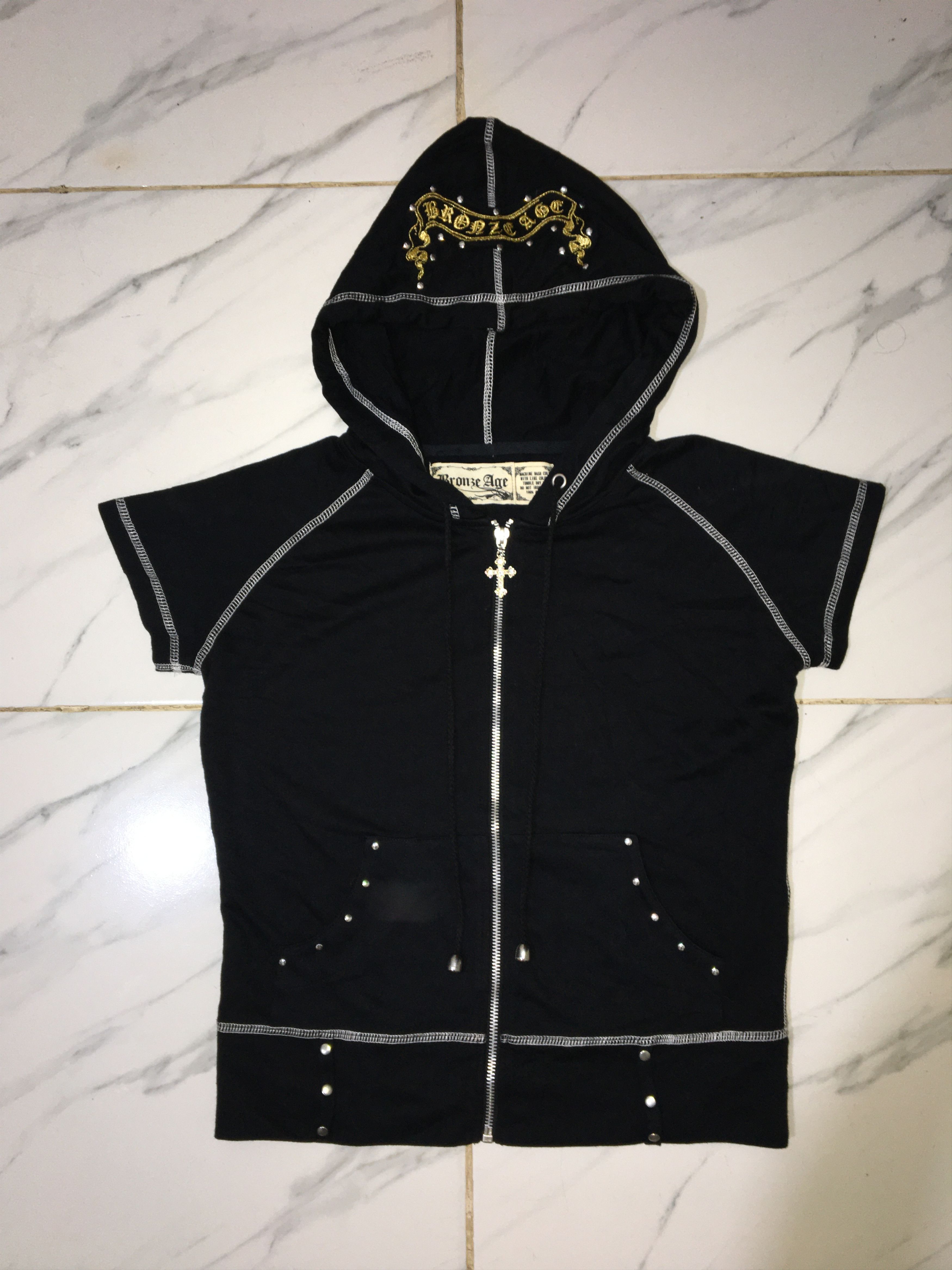 Japanese Brand BRONZE AGE HOODIE T SHIRT Size M / US 6-8 / IT 42-44 - 2 Thumbnail