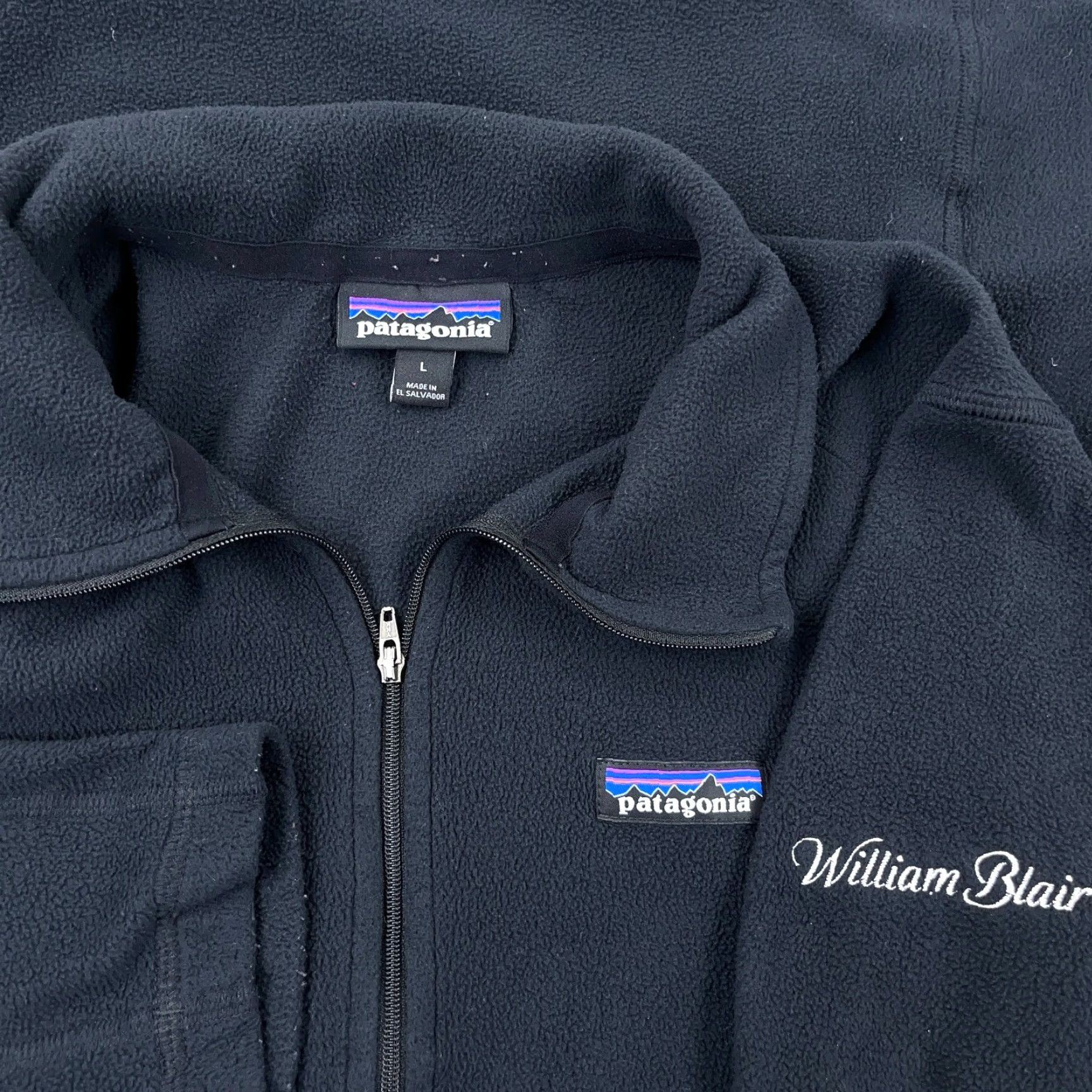 Patagonia Patagonia Sweater Women Large Black Pullover Fleece 1/4 Zip Jacket Size L / US 10 / IT 46 - 2 Thumbnail