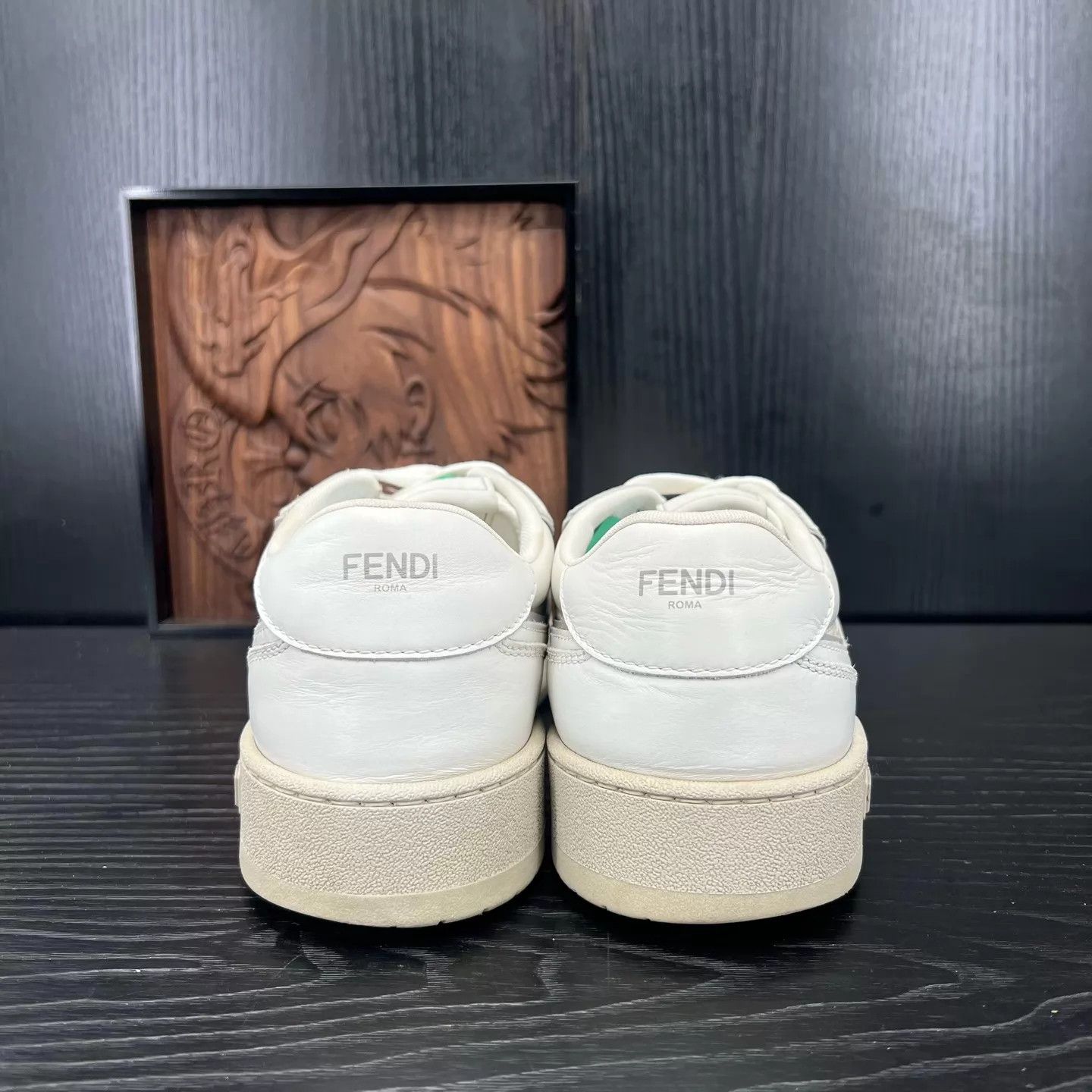 Fendi Fendi Match Off-White US7.5/EU41.5 Near New with box Size US 8.5 / EU 41-42 - 4 Thumbnail