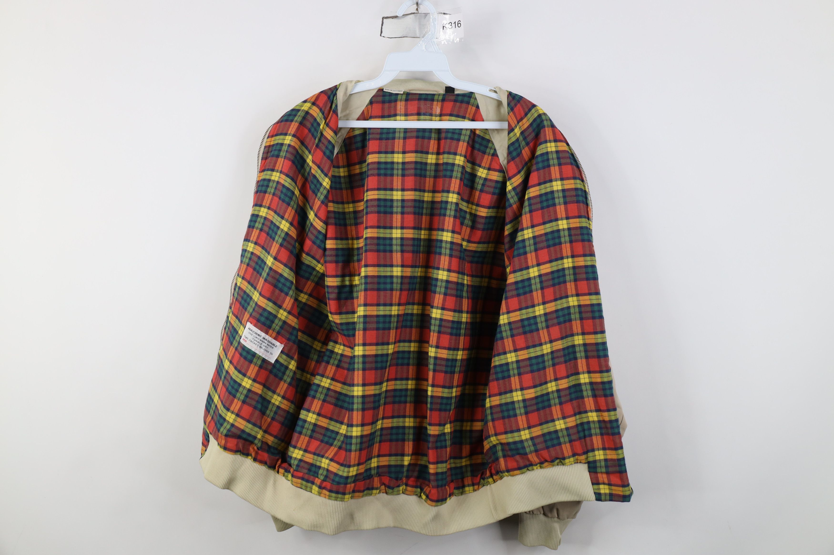 Lacoste Vintage 70s 80s Lacoste Lined Cafe Racer Bomber Jacket Size US M / EU 48-50 / 2 - 11 Thumbnail