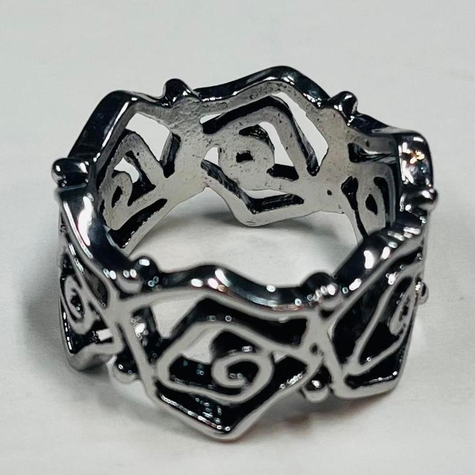 Vintage Y2k 2000s vintage style flower ring Size ONE SIZE - 1 Thumbnail