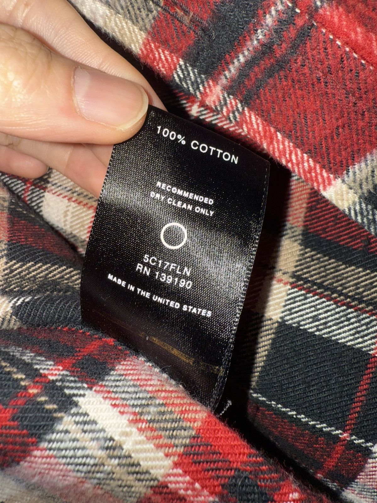 Fear of God Fear of God FOG 5th Plaid Flannel Denim Collar Shirt Size US S / EU 44-46 / 1 - 5 Thumbnail