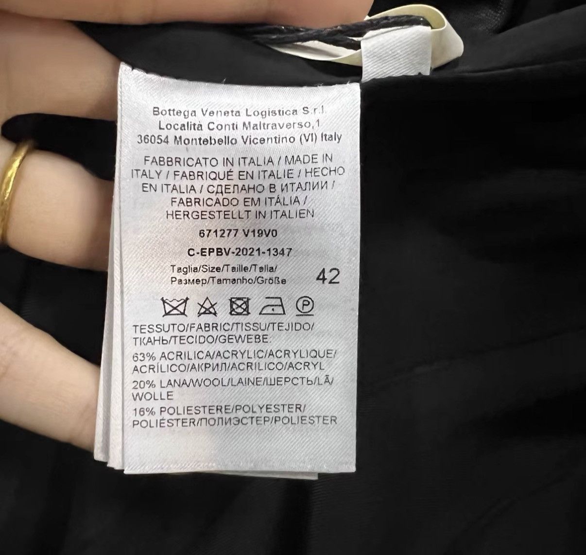 Bottega Veneta Bottega Veneta BV Black Double-breasted Slim-fit Blazer J41 Size M / US 6-8 / IT 42-44 - 5 Thumbnail