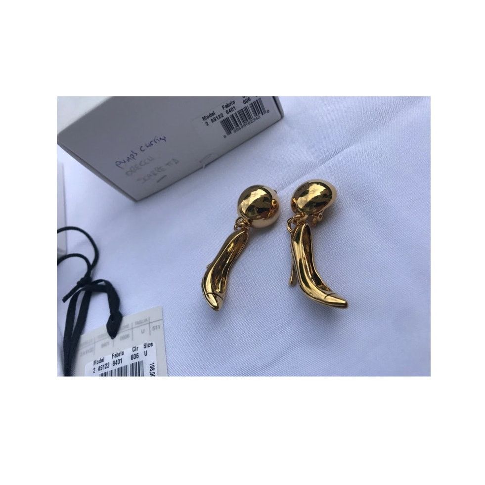Moschino SS15 Moschino Couture Jeremy Scott Pumps Clip-On Earrings Size ONE SIZE - 7 Thumbnail