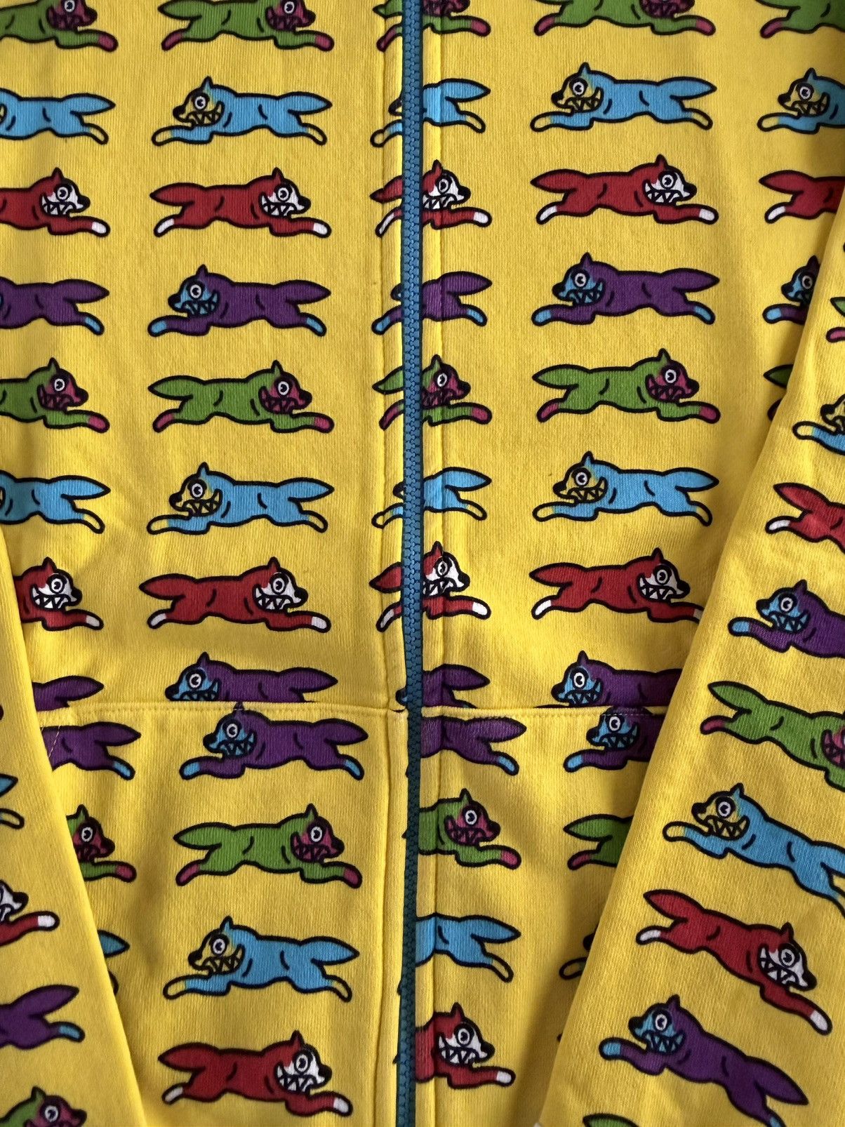 Icecream 2006 BBC/Ice Cream "Running Dog" yellow full zipup Size US M / EU 48-50 / 2 - 4 Thumbnail