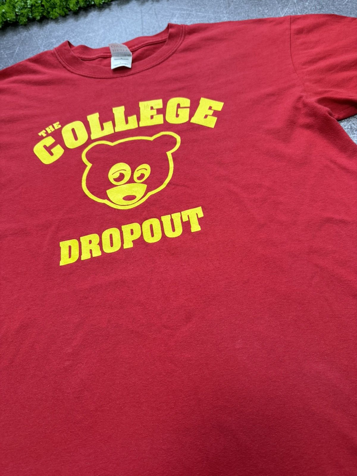 Band Tees × Rap Tees × Vintage The College Dropout 2004 Promo Shirt Kanye West Yeezus Size US L / EU 52-54 / 3 - 11 Thumbnail