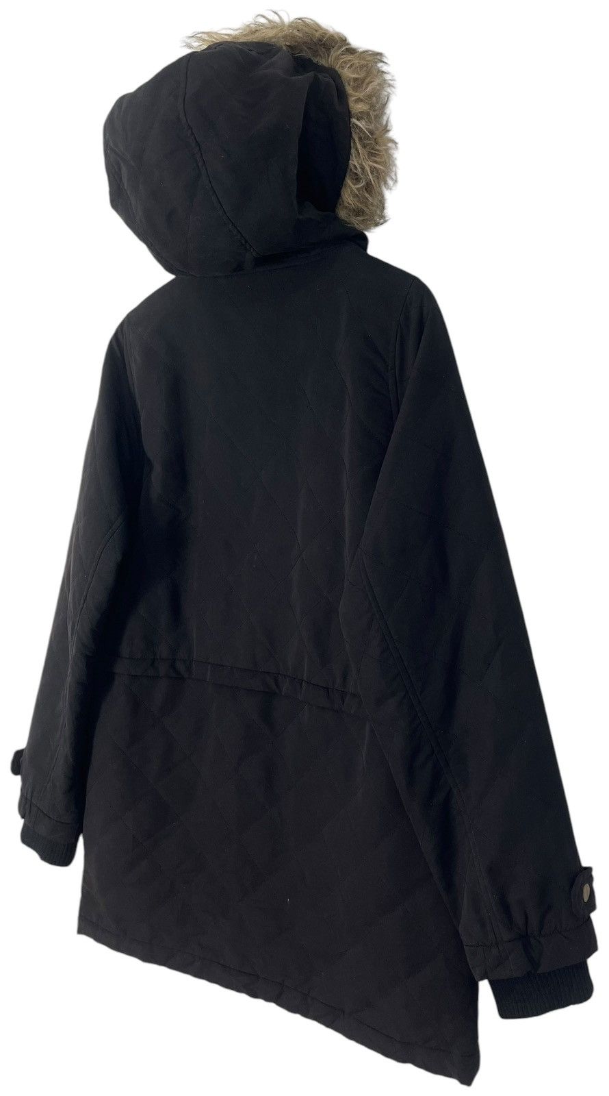 Quiksilver Vintage Roxy Quilted Sherpa Jacket Size L / US 10 / IT 46 - 2 Thumbnail