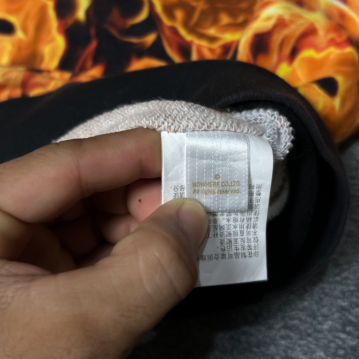 Bape Bape Flame AOP Sweat Shirt Size US M / EU 48-50 / 2 - 11 Thumbnail