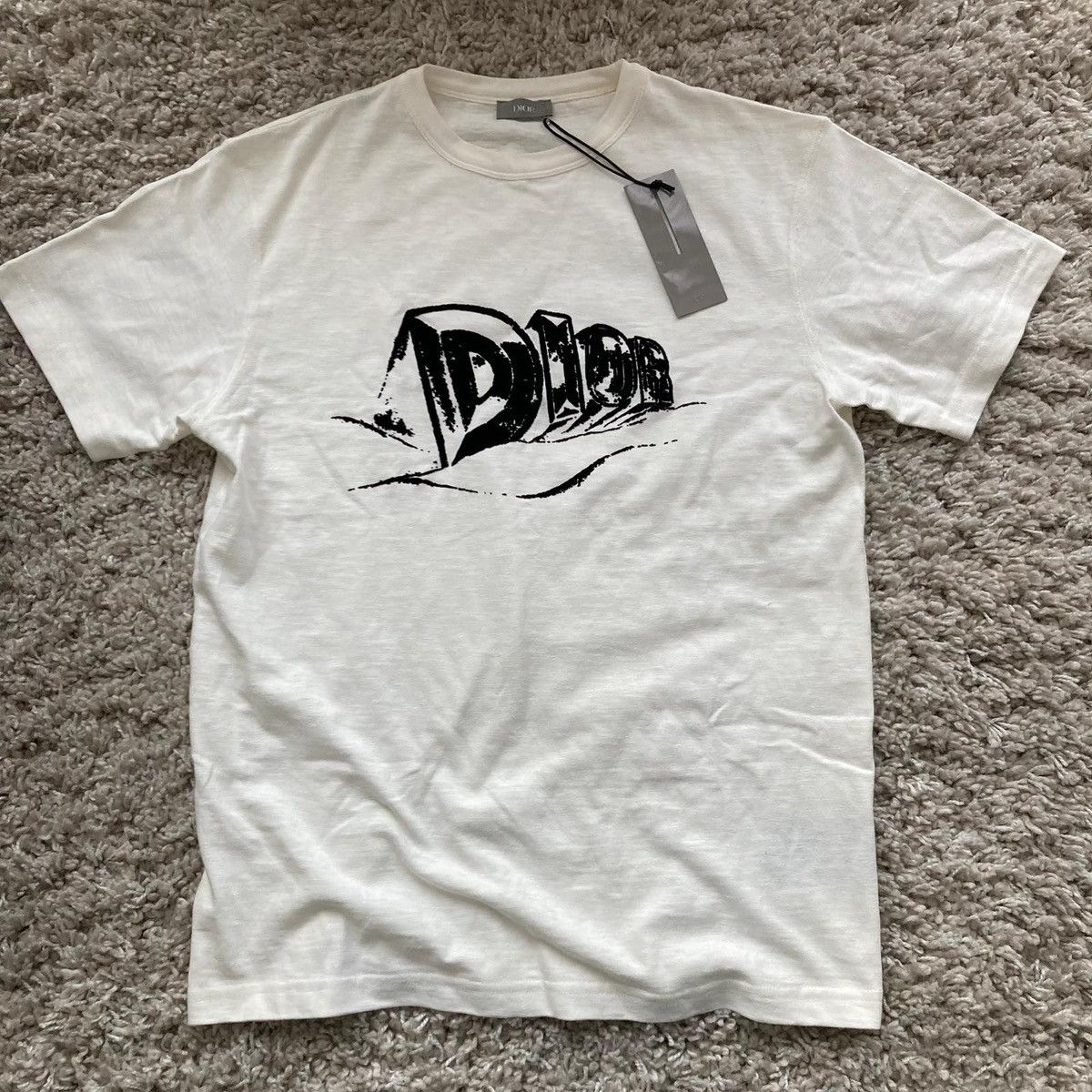 Dior Christian Dior mountain t-shirt 3d logo CD tee t-shirt bnwt Size US S / EU 44-46 / 1 - 1 Thumbnail