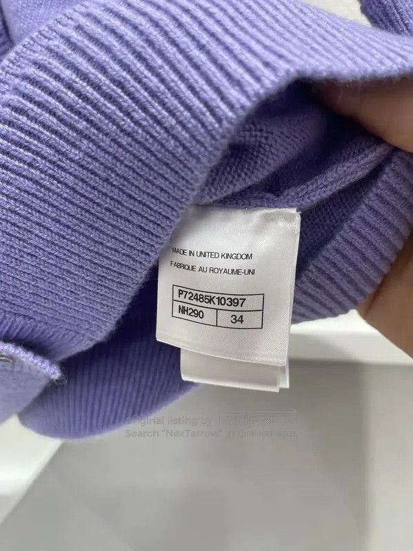 Chanel Chanel Purple Short Sleeve Summer Top . Size XXS / US 00 / IT 34 - 6 Thumbnail