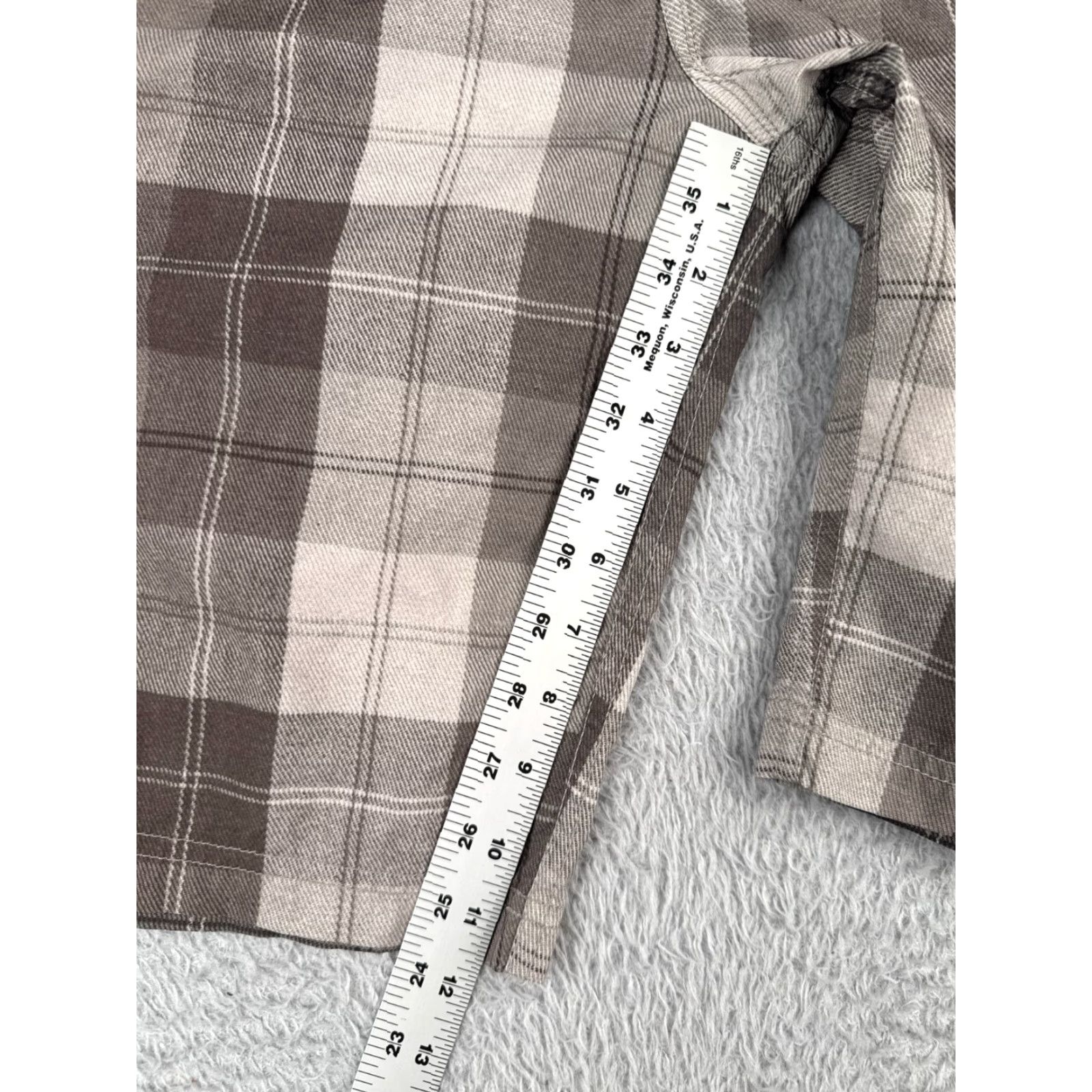 Quiksilver Quiksilver Mens Shorts 36 Brown Plaid Cargo Amphibians Polyester Blend Hyrbid 12" Size US 36 / EU 52 - 7 Thumbnail