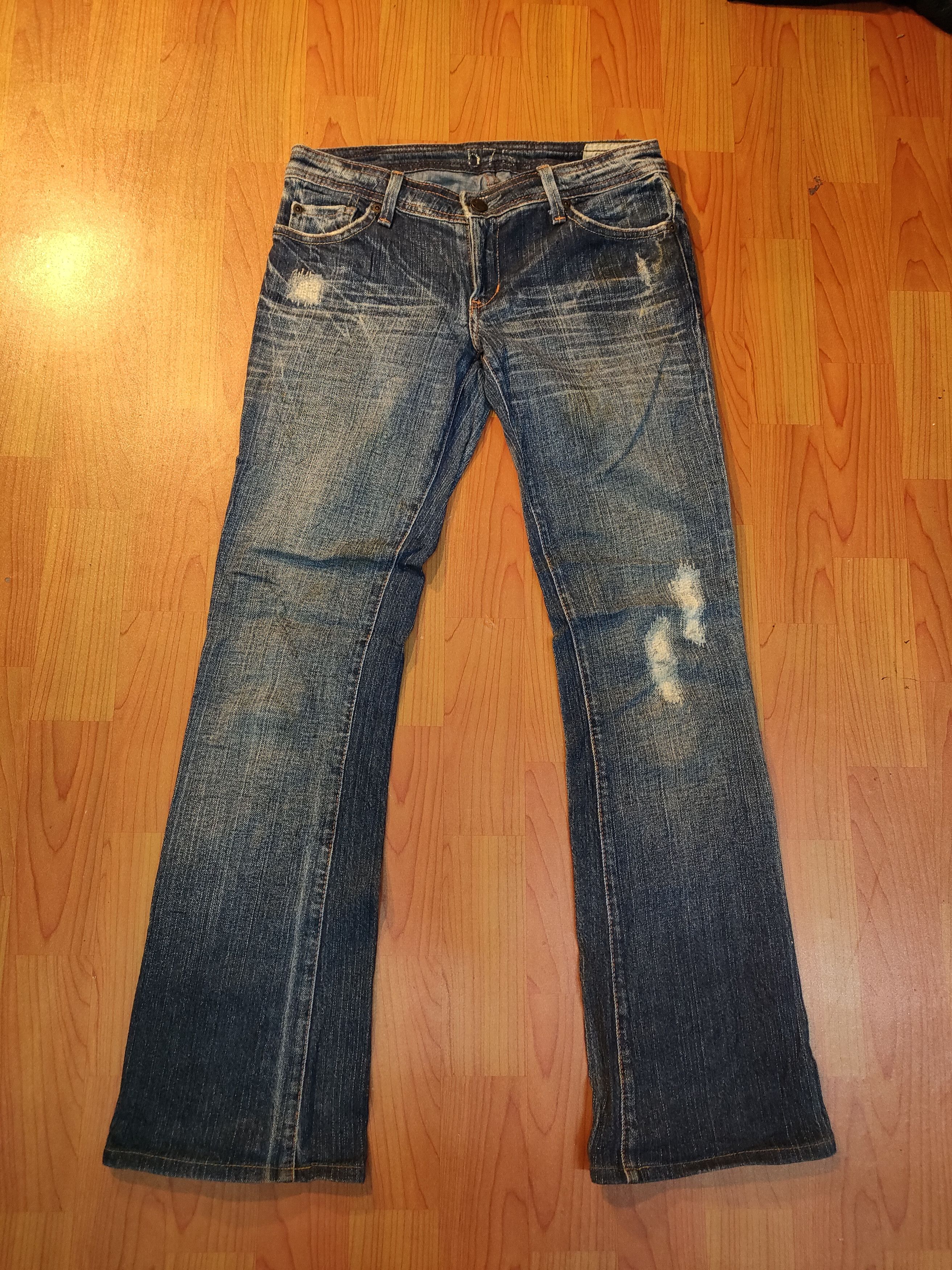 If Six Was Nine Flare🔥🔥575 Denim Jeans Size US 29 - 1 Thumbnail