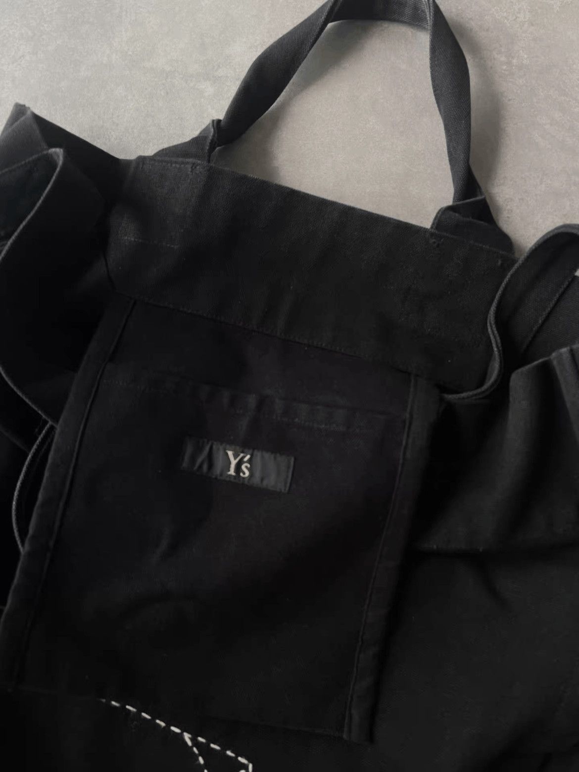 Yohji Yamamoto Yohji Yamamoto Y's Stitches Tote Bag-2508 Size ONE SIZE - 3 Thumbnail