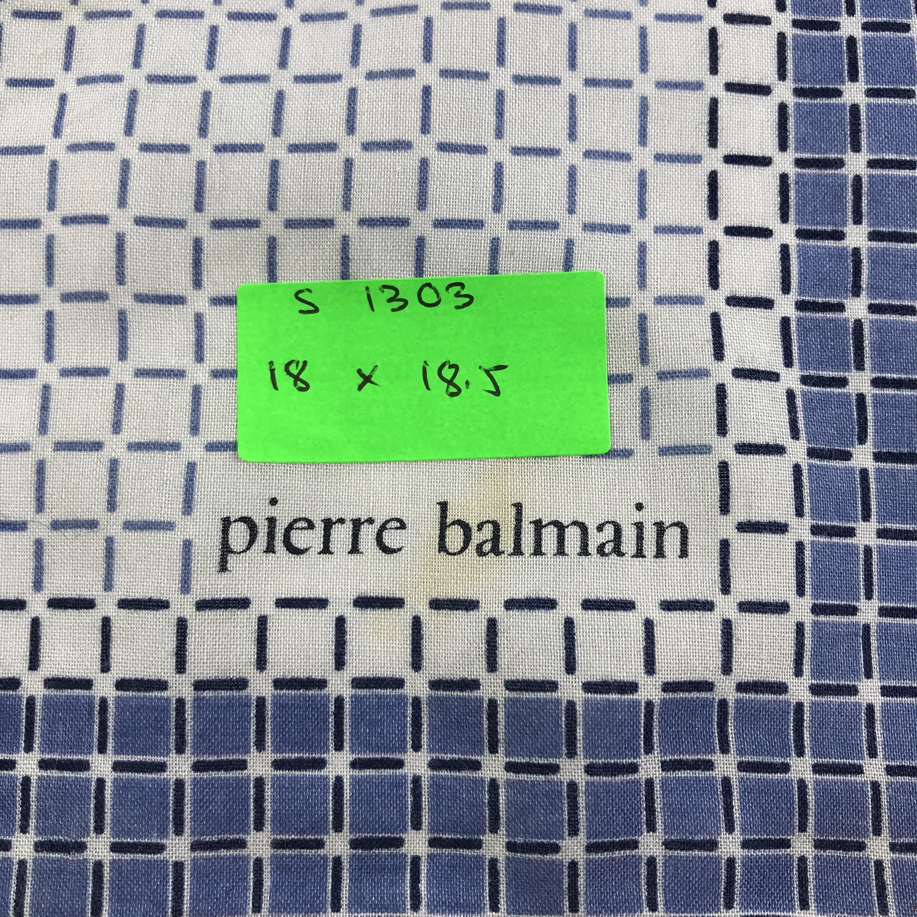 Pierre Balmain × Vintage Pierre Balmain Bandana / Handkerchief / Neckerchief - S1303 Size ONE SIZE - 5 Thumbnail