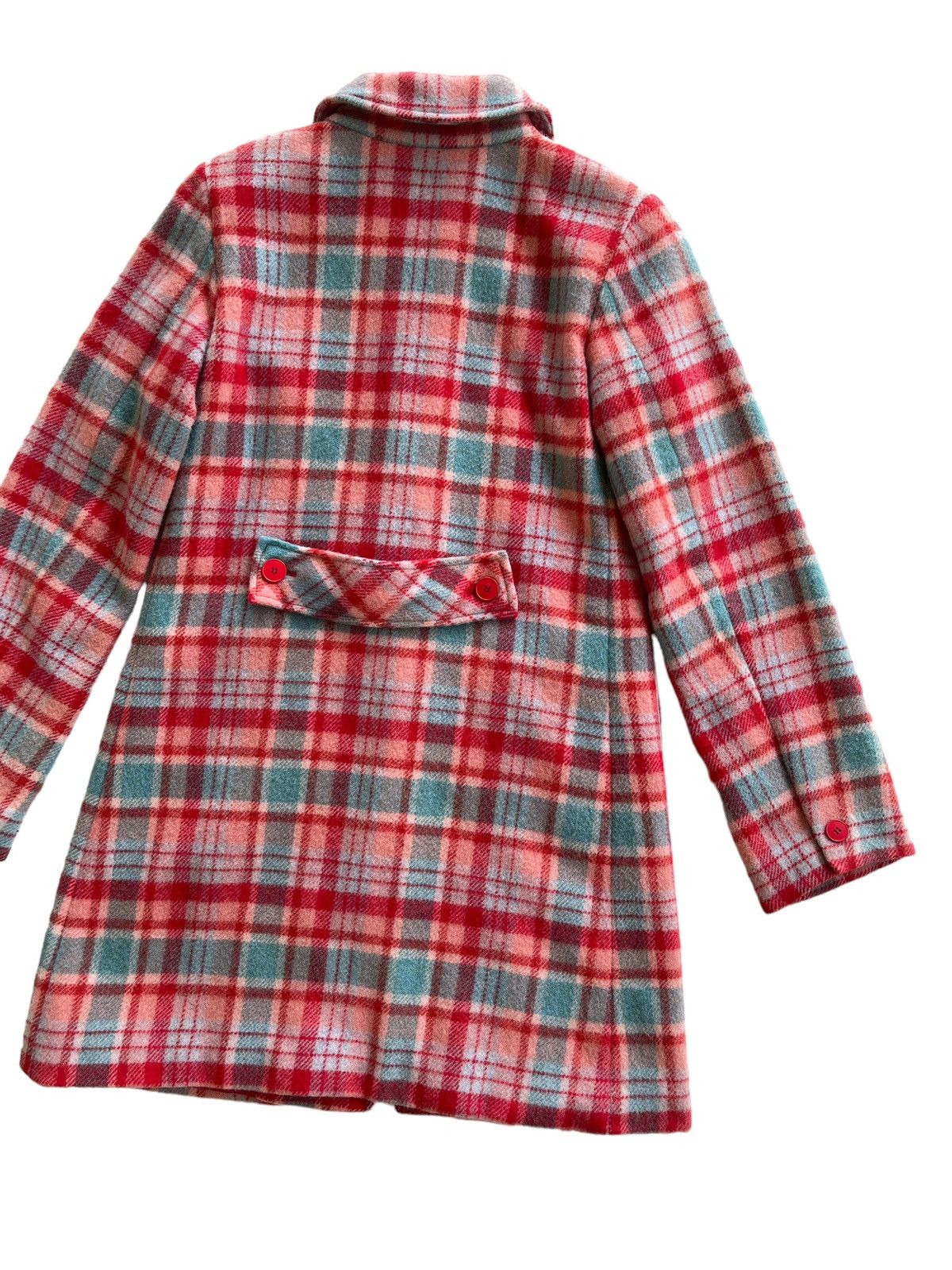 agnes b. 2006 Agnes B. Wool Tartan Chester Coat Size S / US 4 / IT 40 - 5 Thumbnail