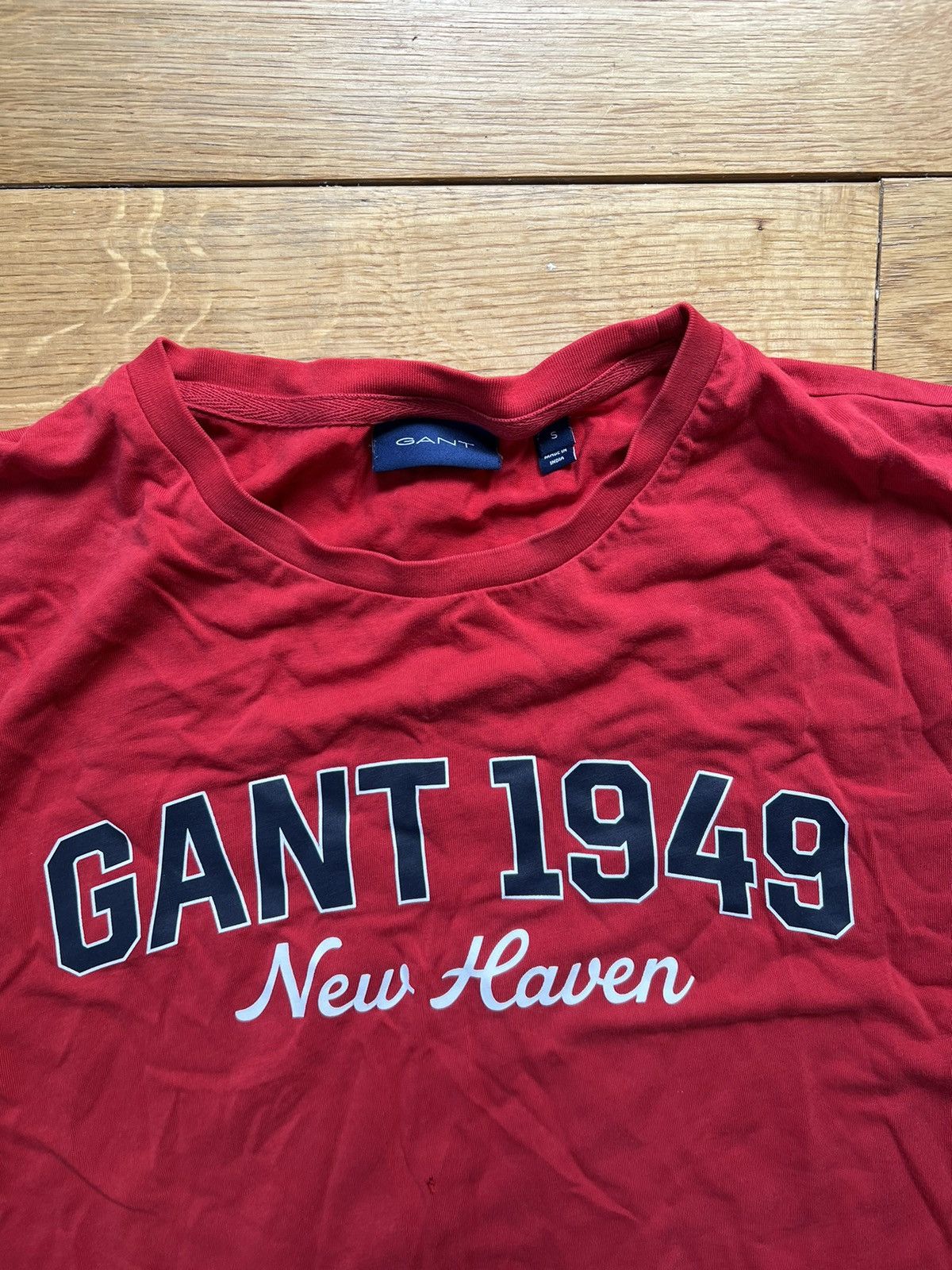 Gant × Vintage Gant vintage red t-shirt Size US S / EU 44-46 / 1 - 2 Thumbnail