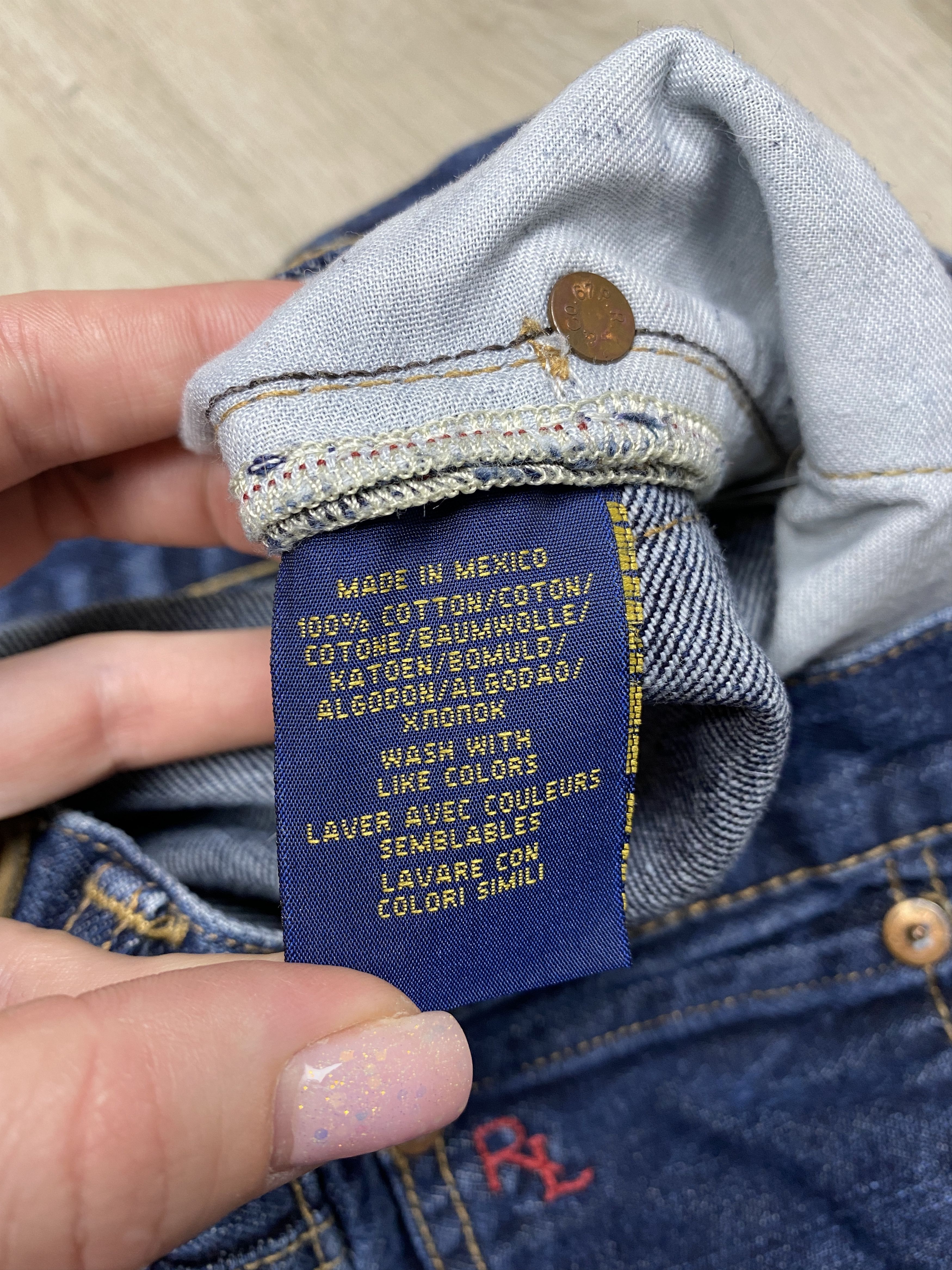 Polo Ralph Lauren Polo Ralph Lauren Vintage Mens Denim Pants Jeans Size US 36 / EU 52 - 6 Thumbnail