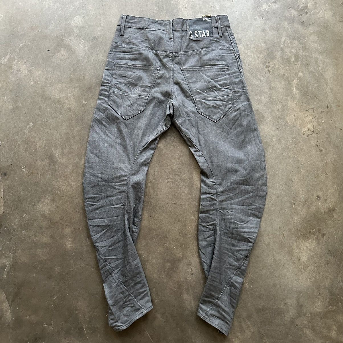 G-Star Vintage G-Star Raw Denim Arc Loosed Tapered Trousers Pants Size US 31 - 1 Thumbnail