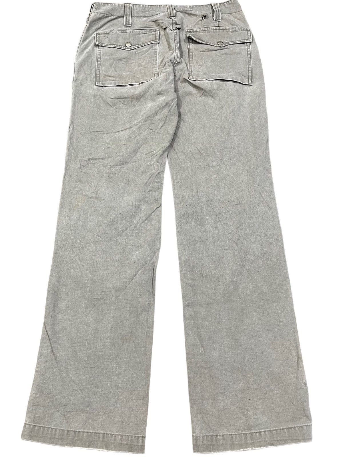 Lee × Vintage Vintage Union Made By Lee Cargo Double Knee Carpenter Denim Size US 32 / EU 48 - 4 Thumbnail