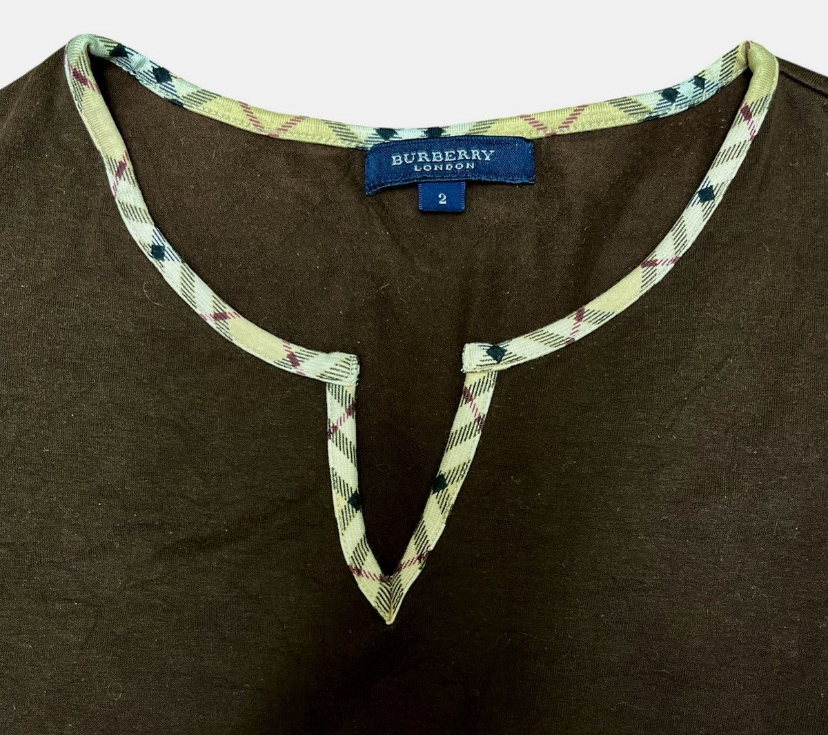 Burberry Burberry Long Sleeve Shirt Size XXS / US 00 / IT 34 - 2 Thumbnail