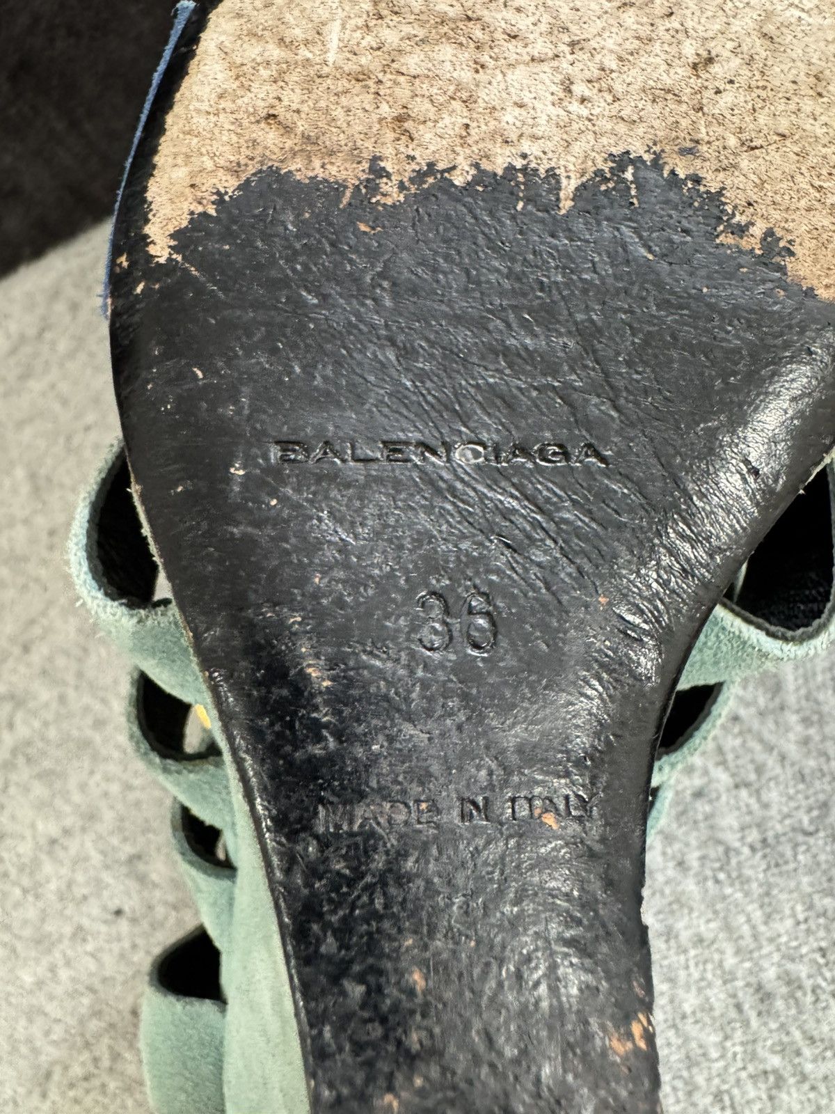 Balenciaga Balenciaga Paris Gladiator Wedge Heels Ankle Boots size 36 Size US 6 / IT 36 - 8 Thumbnail