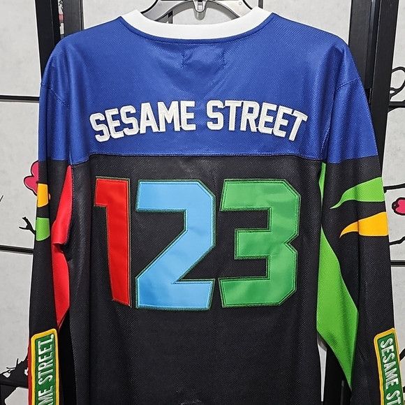 Other Sesame Street Hockey Jersey Size Medium NWT Size US M / EU 48-50 / 2 - 5 Thumbnail