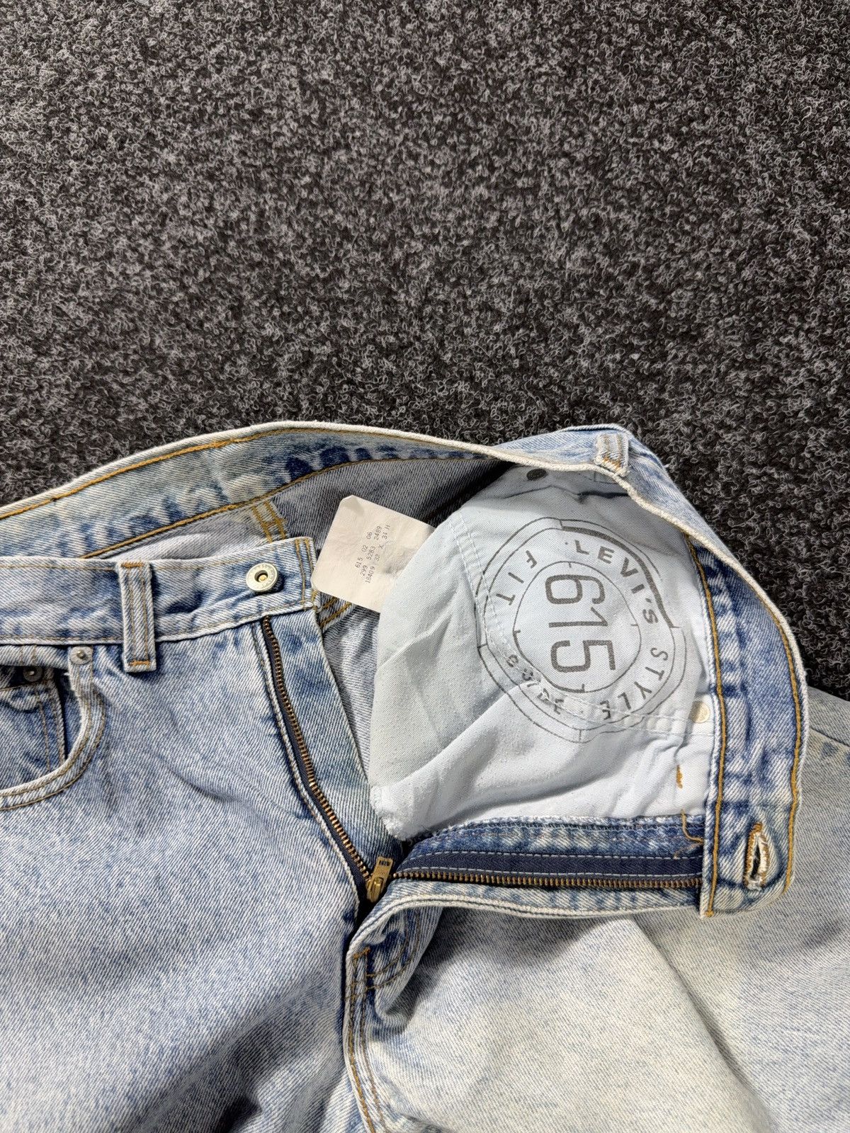 Levi's Vintage Clothing Vintage Levi’s 615 Distressed Faded Orange Tab Retro Jeans Size US 32 / EU 48 - 9 Thumbnail