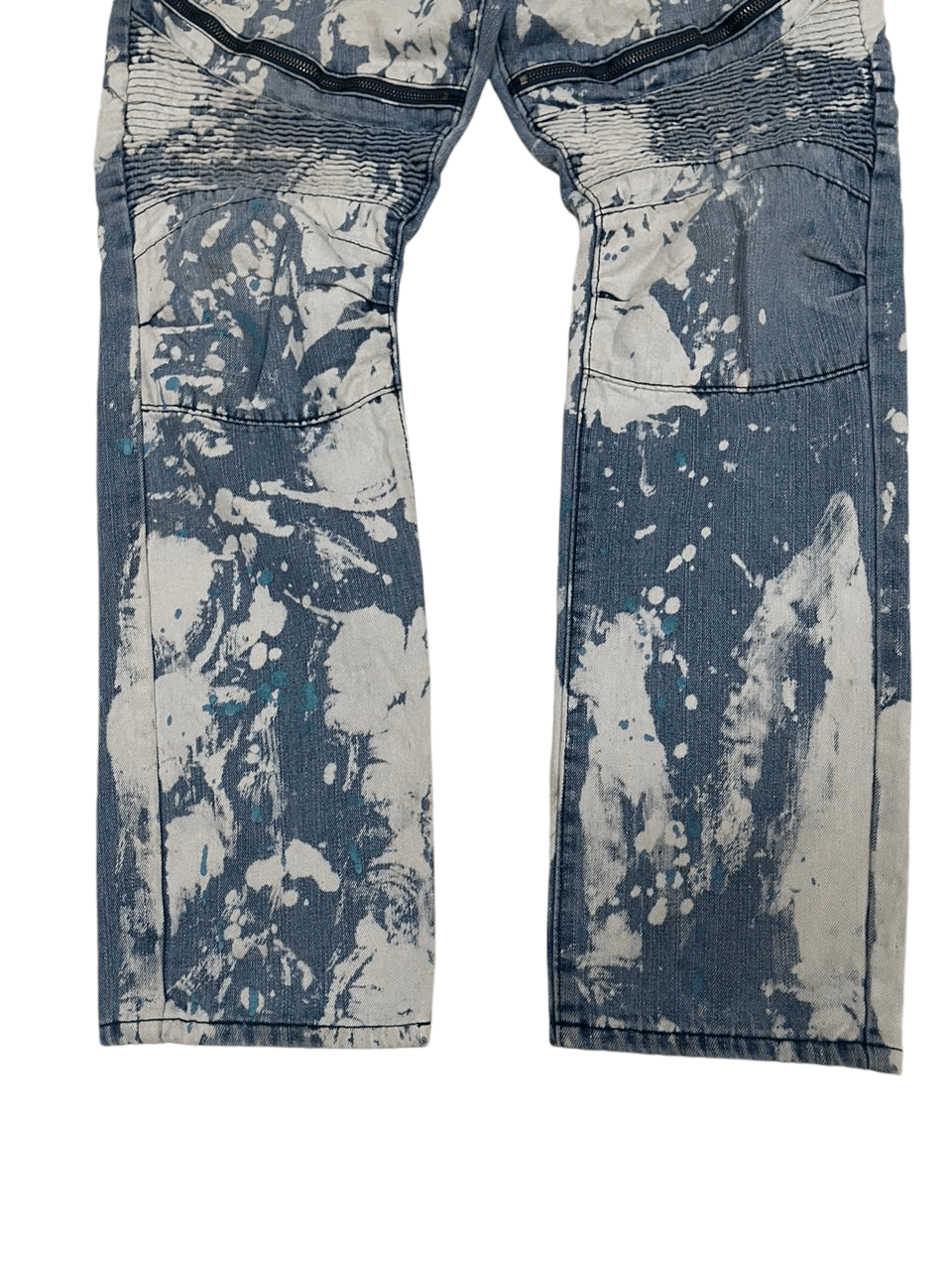 Japanese Brand 💥Acid Wash Red Ape Denim 💥 Size US 37 - 6 Thumbnail