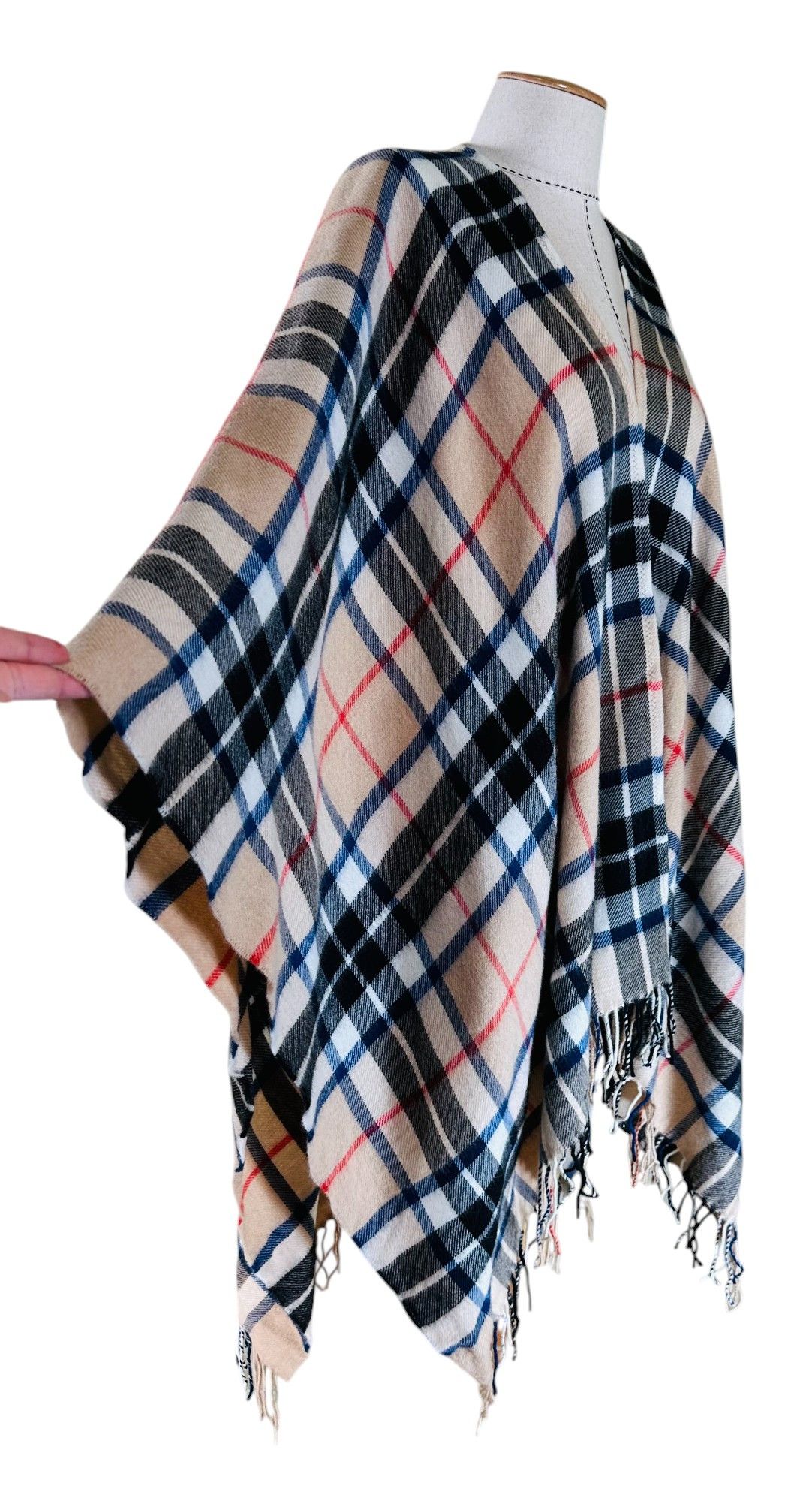 Other Lochcarron of Scotland Tartan Wool Poncho Size ONE SIZE - 3 Thumbnail