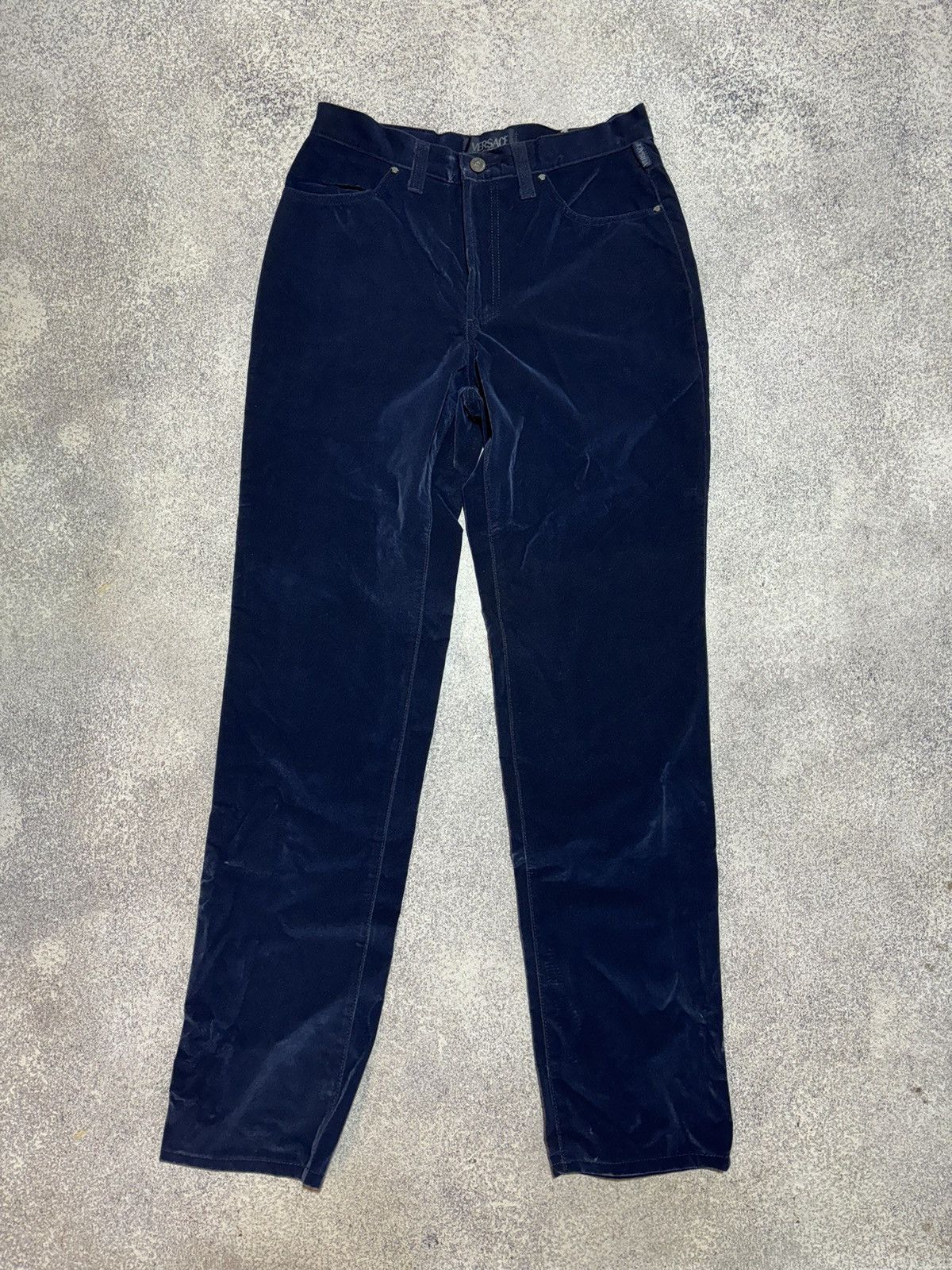 Versace × Versace Jeans Couture Rare! Versace Jeans Couture blue jeans den Size US 31 - 1 Thumbnail