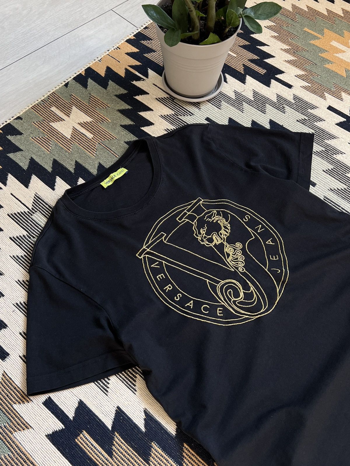 Versace Jeans Couture Versace Jeans Big Logo T-shirt Size M / US 6-8 / IT 42-44 - 4 Thumbnail