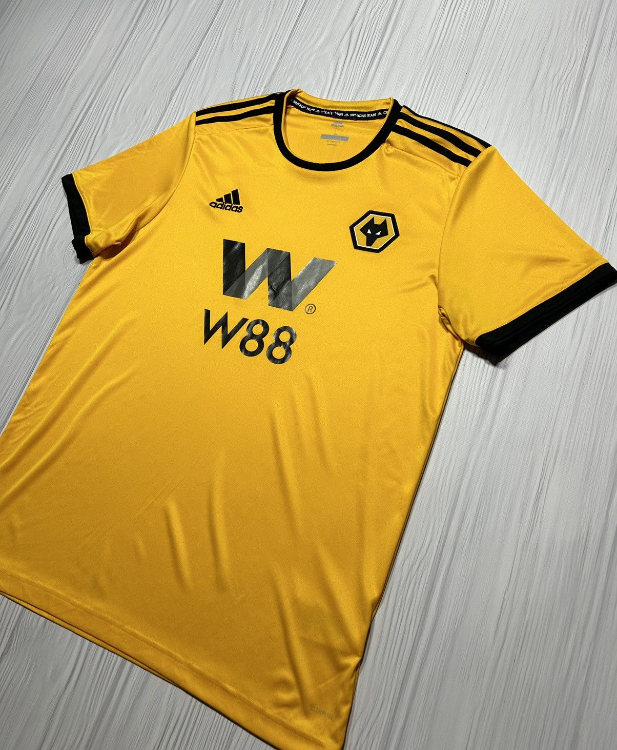 Adidas Wolverhampton 2018/19 Adidas Soccer Jersey Size L Size US L / EU 52-54 / 3 - 2 Thumbnail