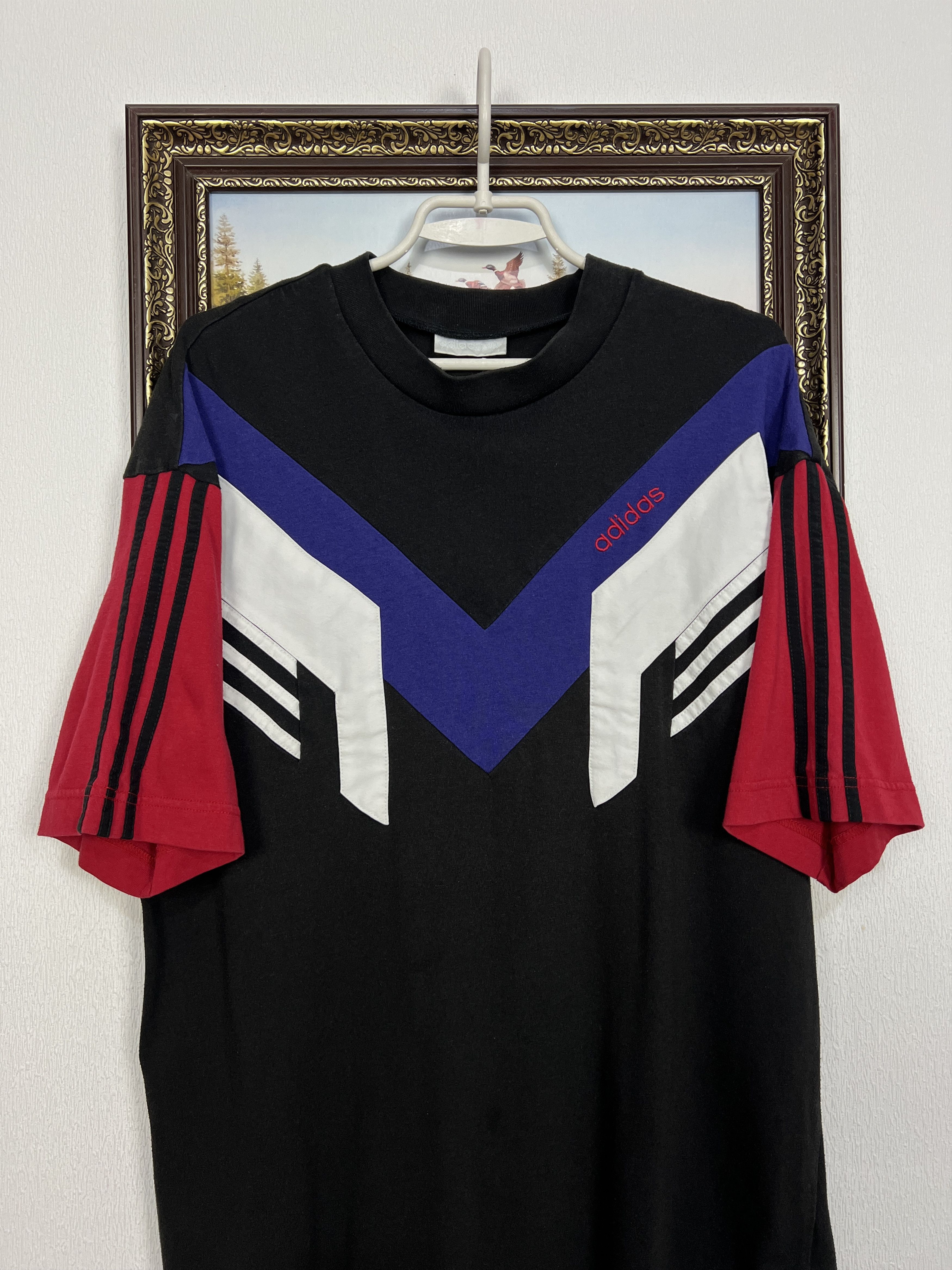Adidas Vintage 90's Football Train Shirt Soccer Jersey Rare Trikot Size US L / EU 52-54 / 3 - 2 Thumbnail
