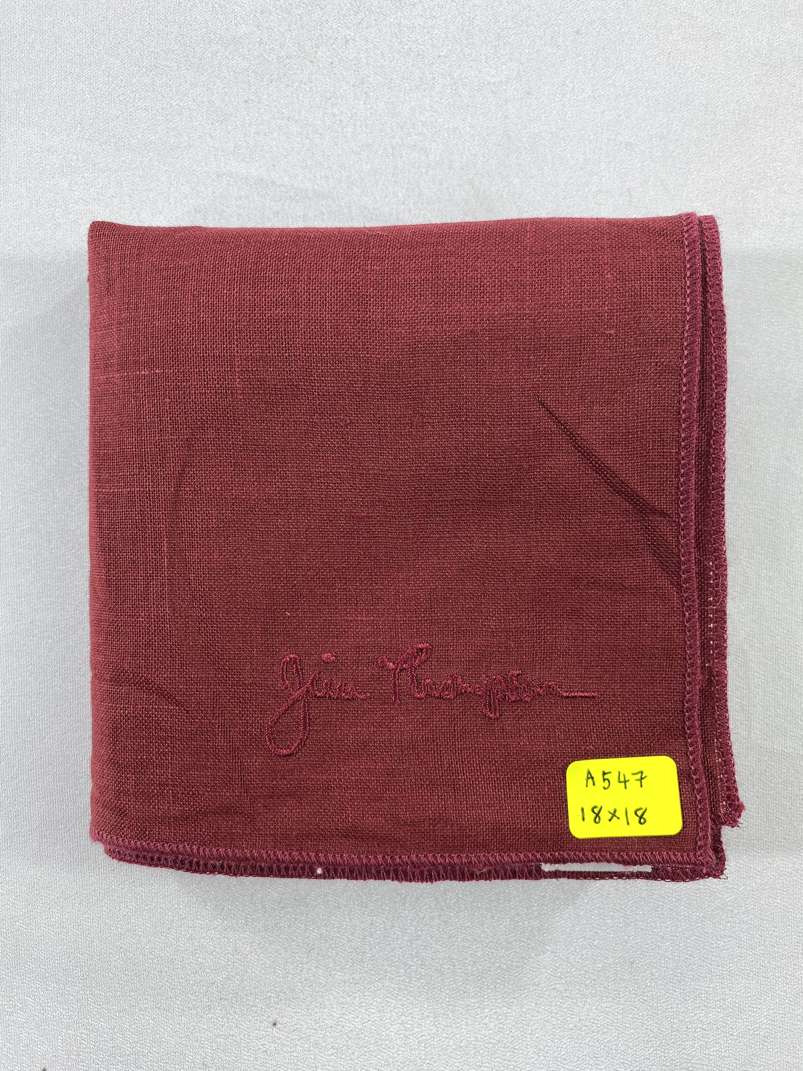 Jim Thompson × Vintage Jim Thompson Handkerchief / Bandana / Neckerchief Size ONE SIZE - 7 Thumbnail