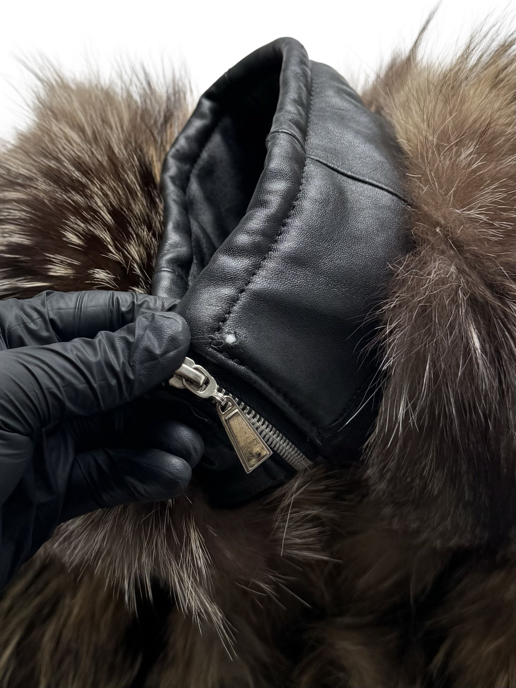 Vintage Vintage Jacket With Real Fur Details Size M / US 6-8 / IT 42-44 - 10 Thumbnail