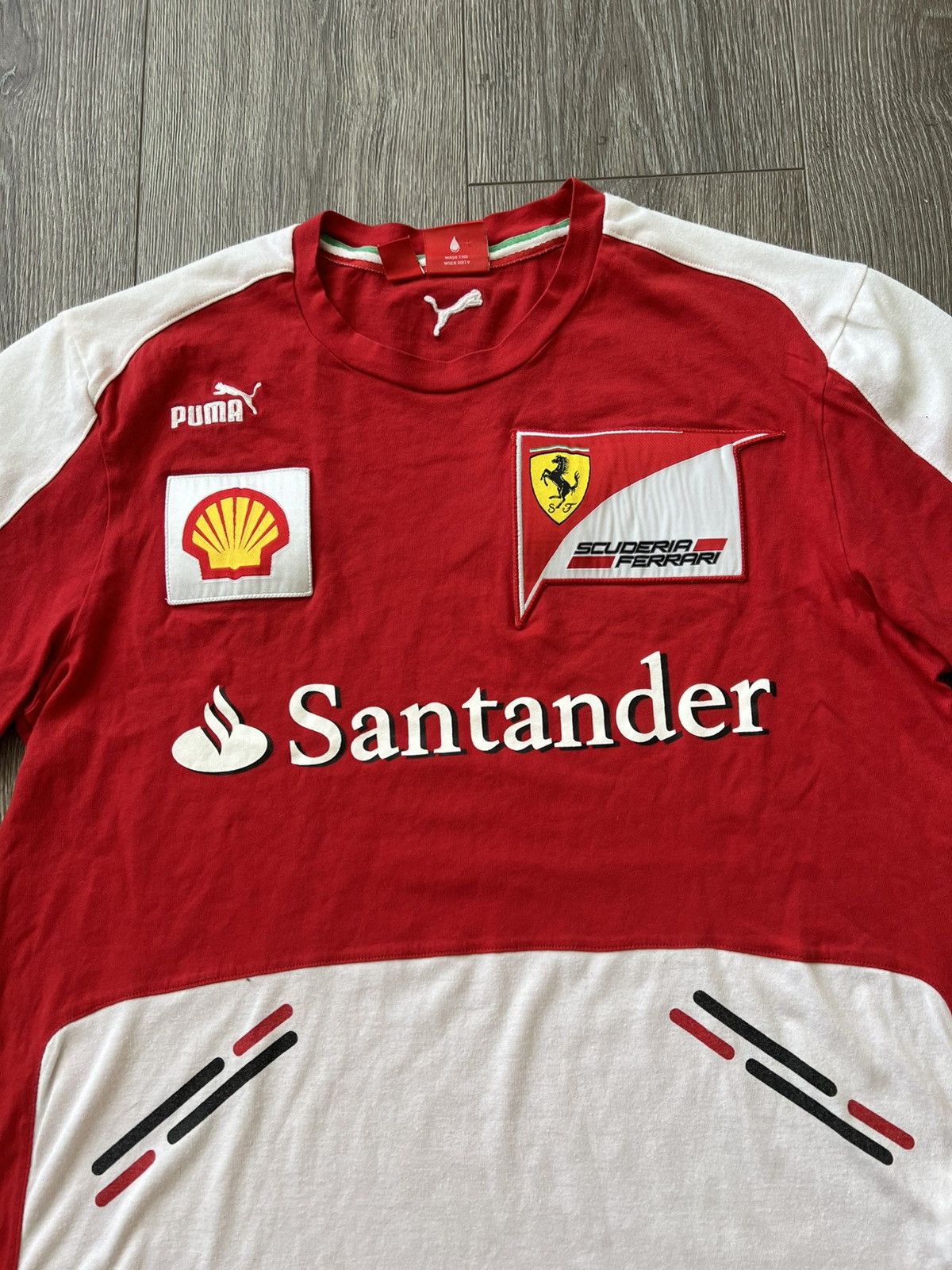Ferrari Vintage Puma Ferrari Racing T-Shirt Y2K Size US M / EU 48-50 / 2 - 3 Thumbnail