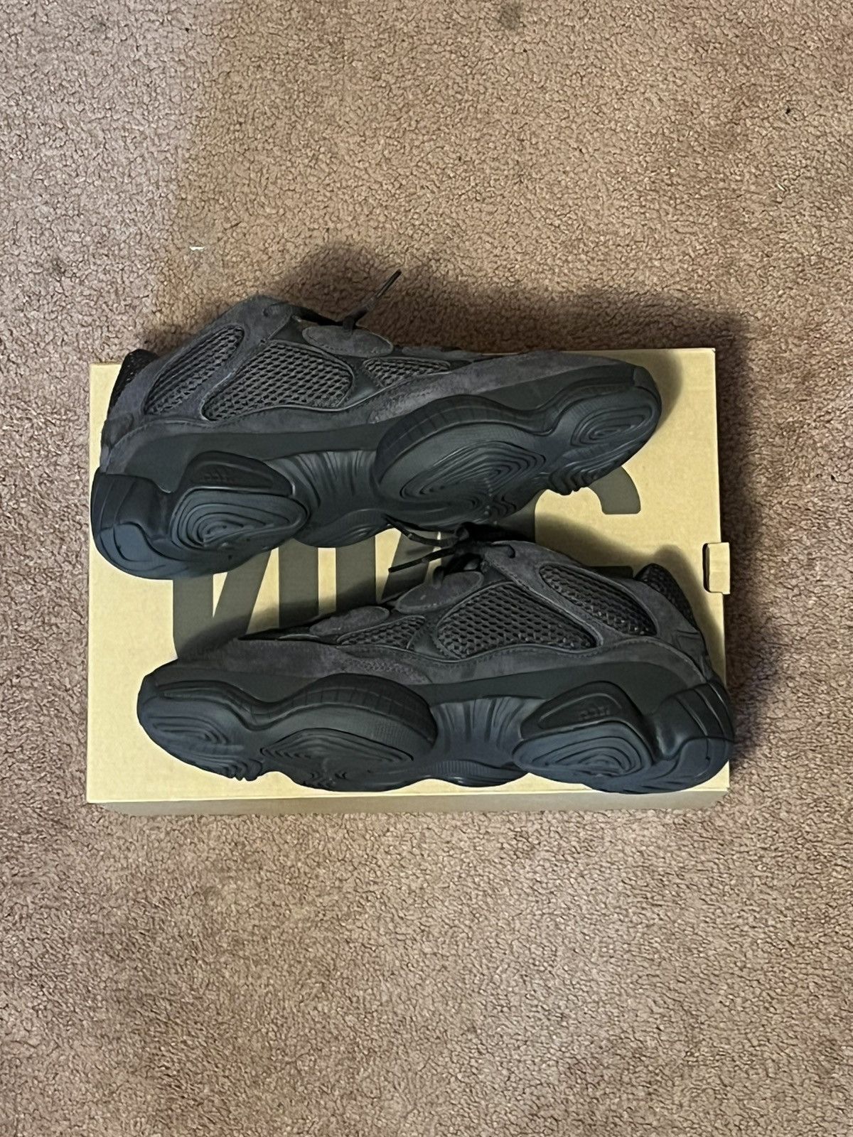 Yeezy Yeezy 500 Utility Black (2023) Size US 12 / EU 45 - 3 Thumbnail
