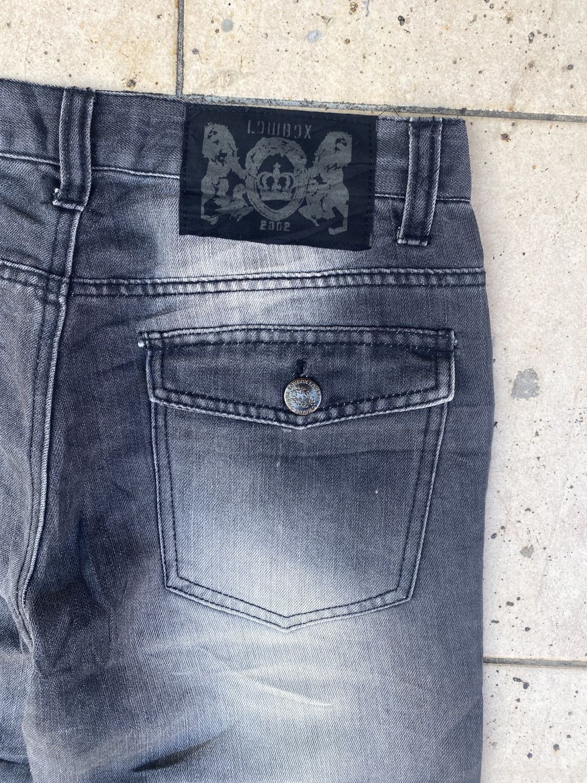LOWBOX Lowbox Clawmark Flare Jeans Size US 31 - 8 Thumbnail