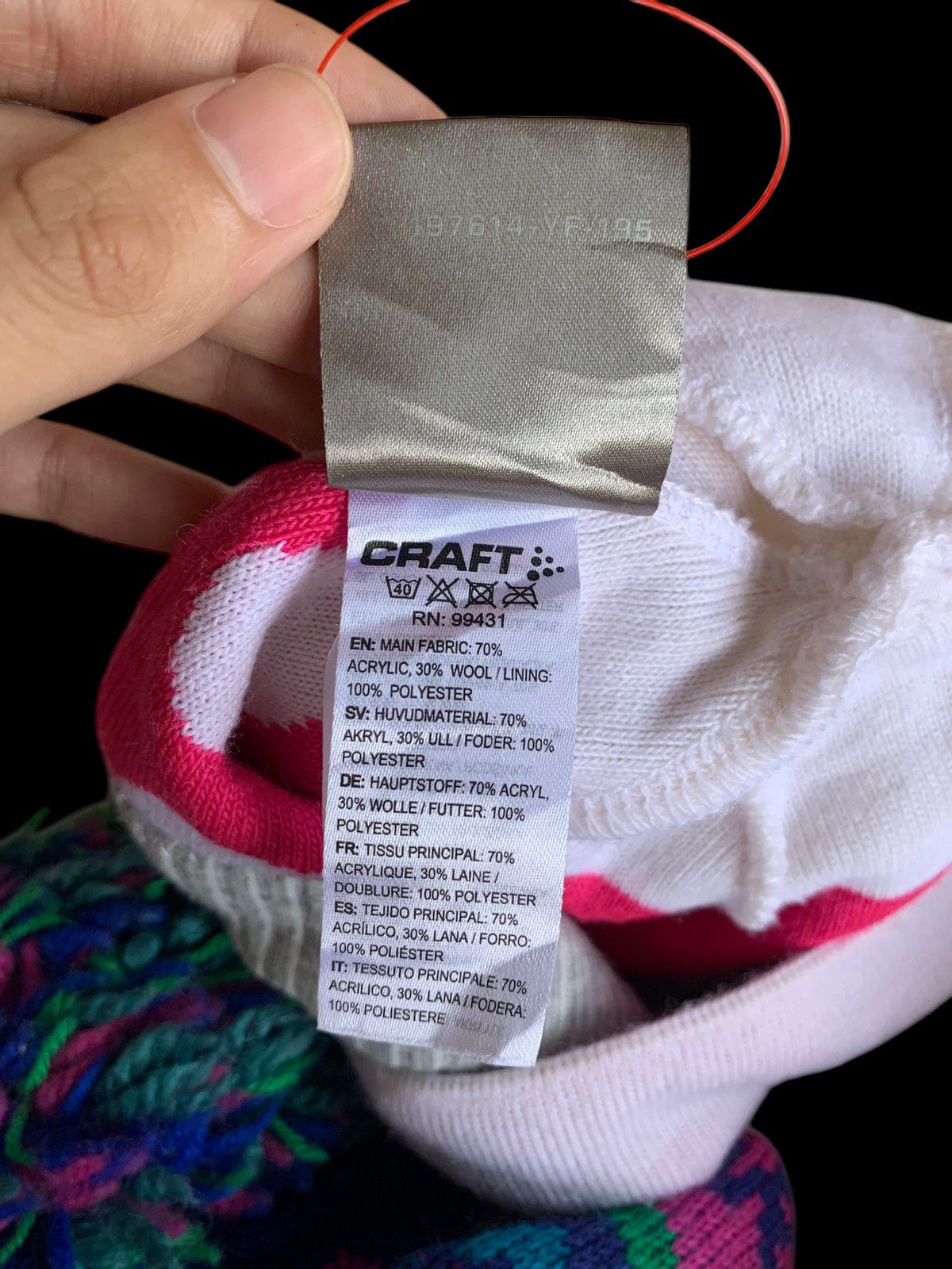 Japanese Brand × Vintage Craft Made In Sweden Winter Sessions Beanie Hats Size ONE SIZE - 9 Thumbnail